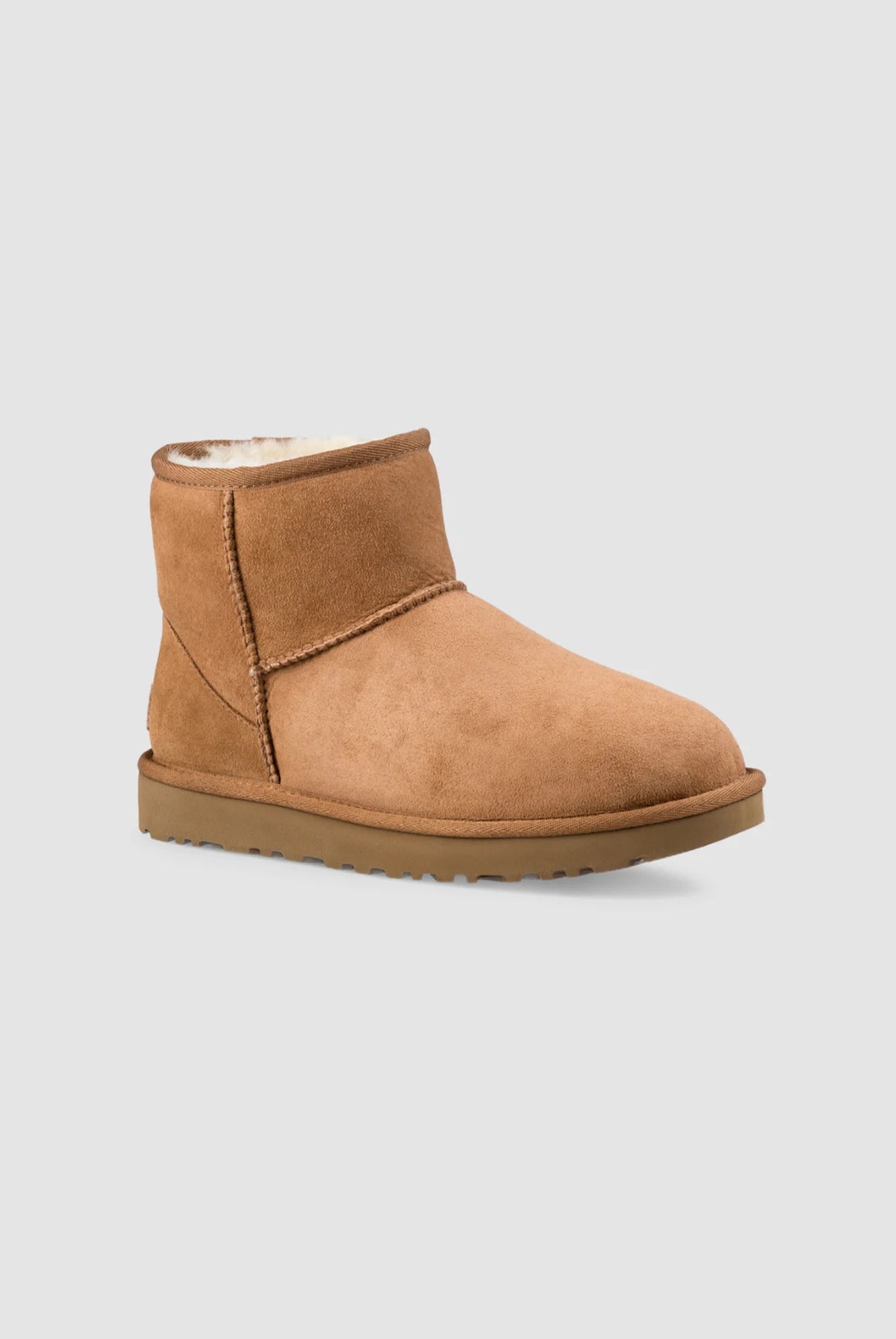 UGG W Classic Mini II Chestnut - hvittrad.no