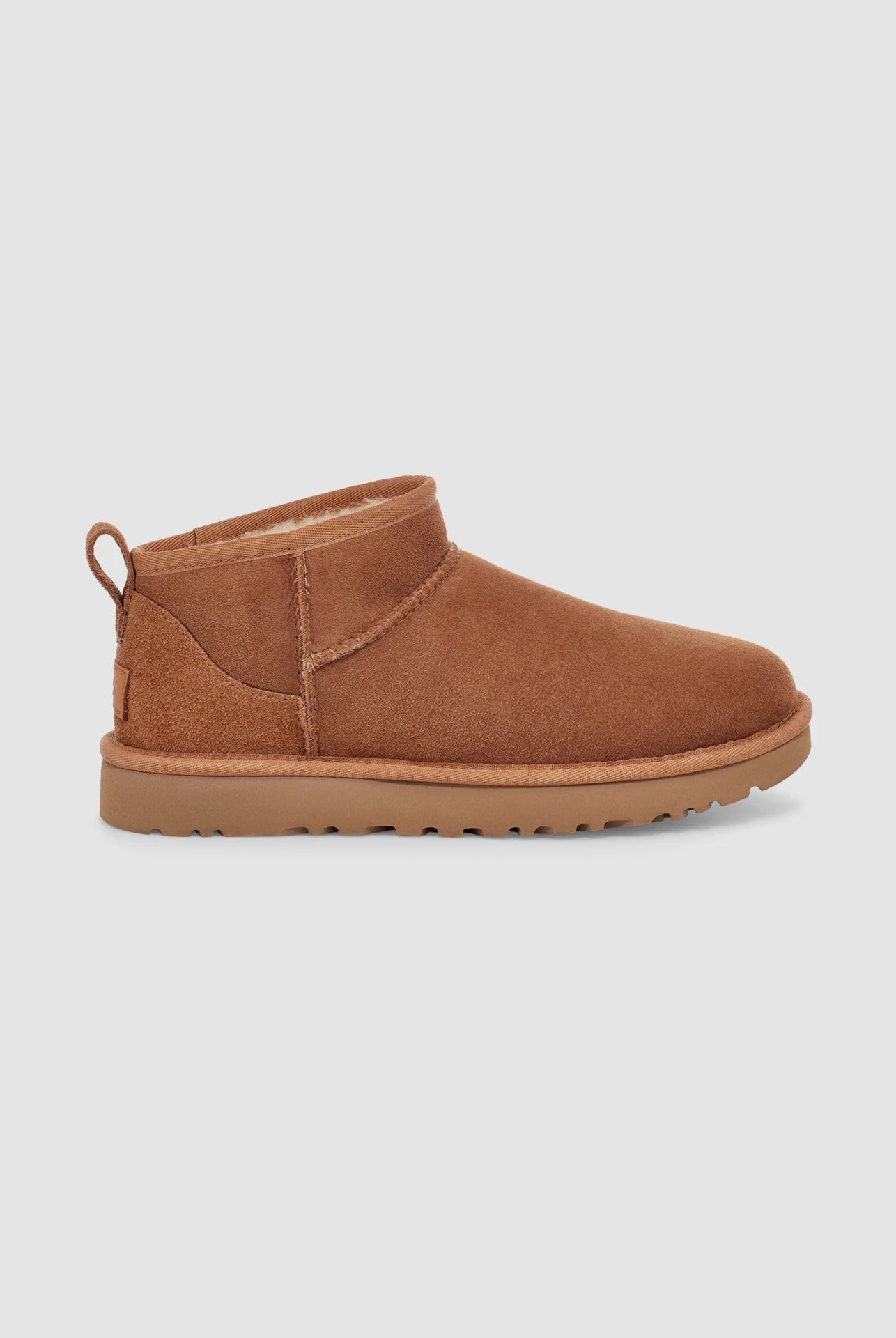 UGG W Classic Ultra Mini Chestnut - hvittrad.no