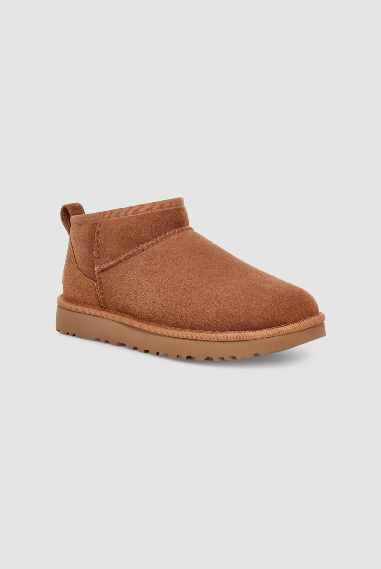 UGG W Classic Ultra Mini Chestnut - hvittrad.no