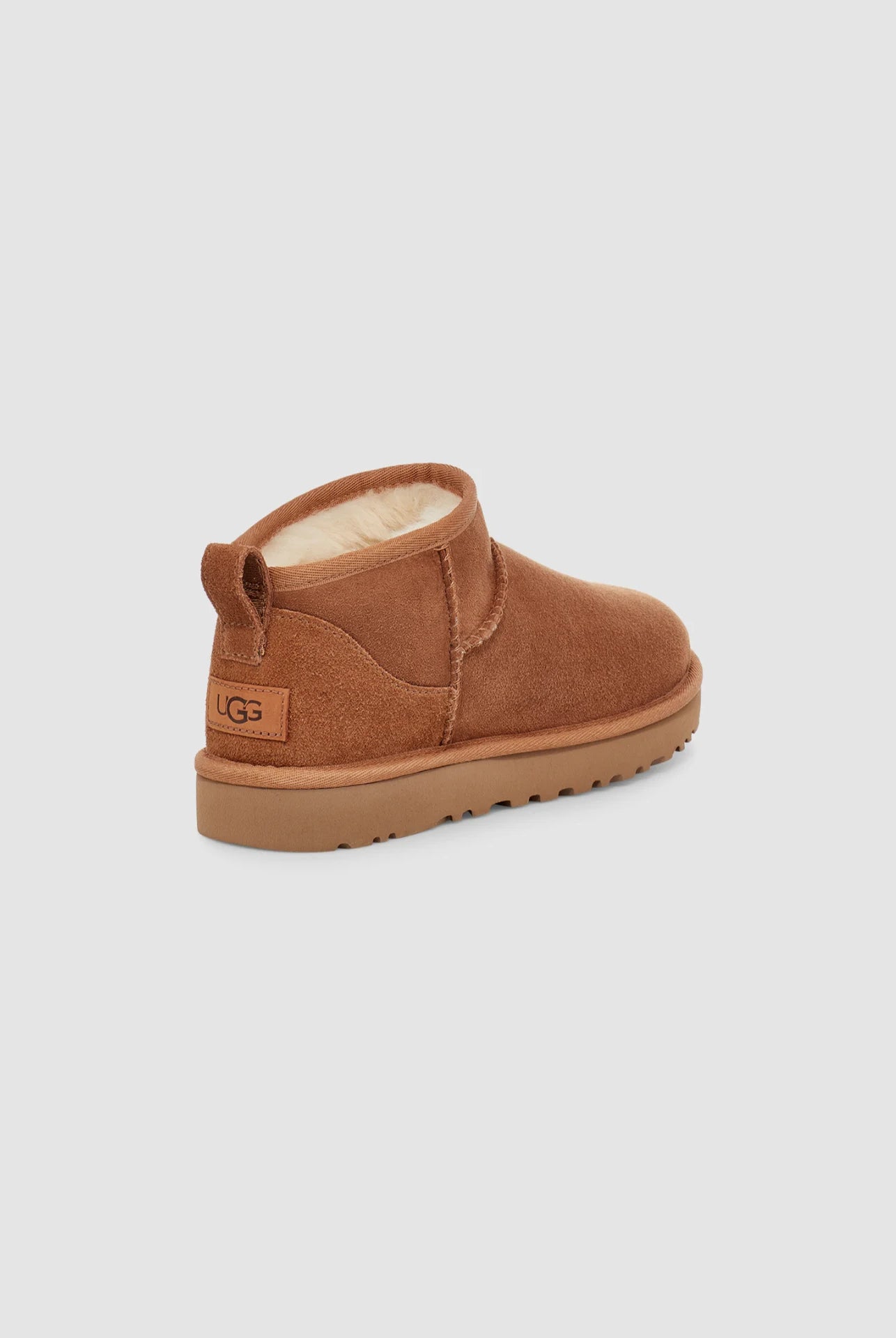 UGG W Classic Ultra Mini Chestnut - hvittrad.no