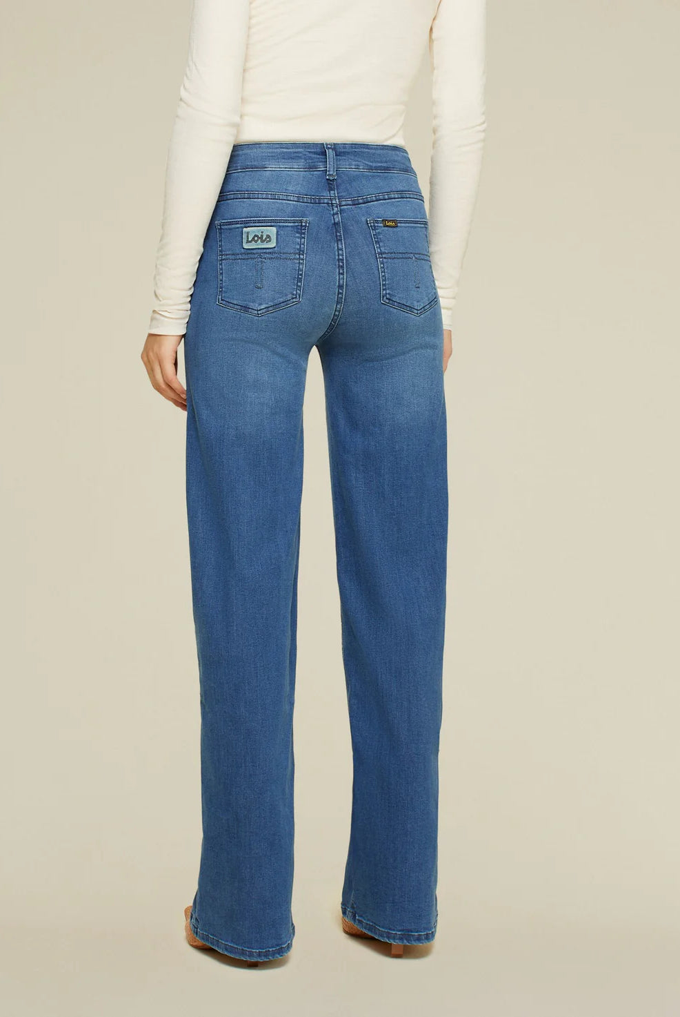 Lois Palazzo 5454 Leia Teal - Teal Stone - hvittrad.no