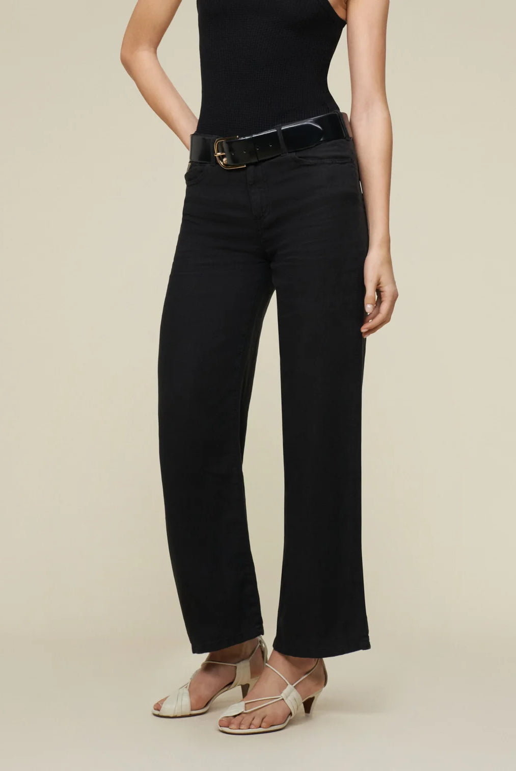 Lois Culotte 6649 Linen Colour Black - hvittrad.no