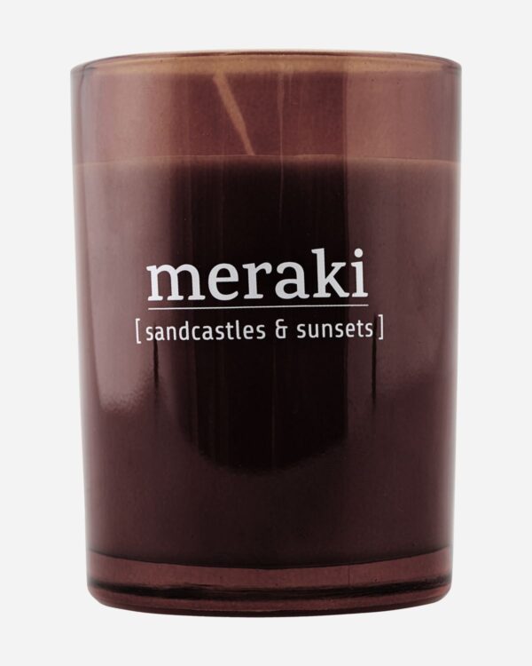 Meraki Scented Candle - Sandcastles & Sunsets 60g - hvittrad.no
