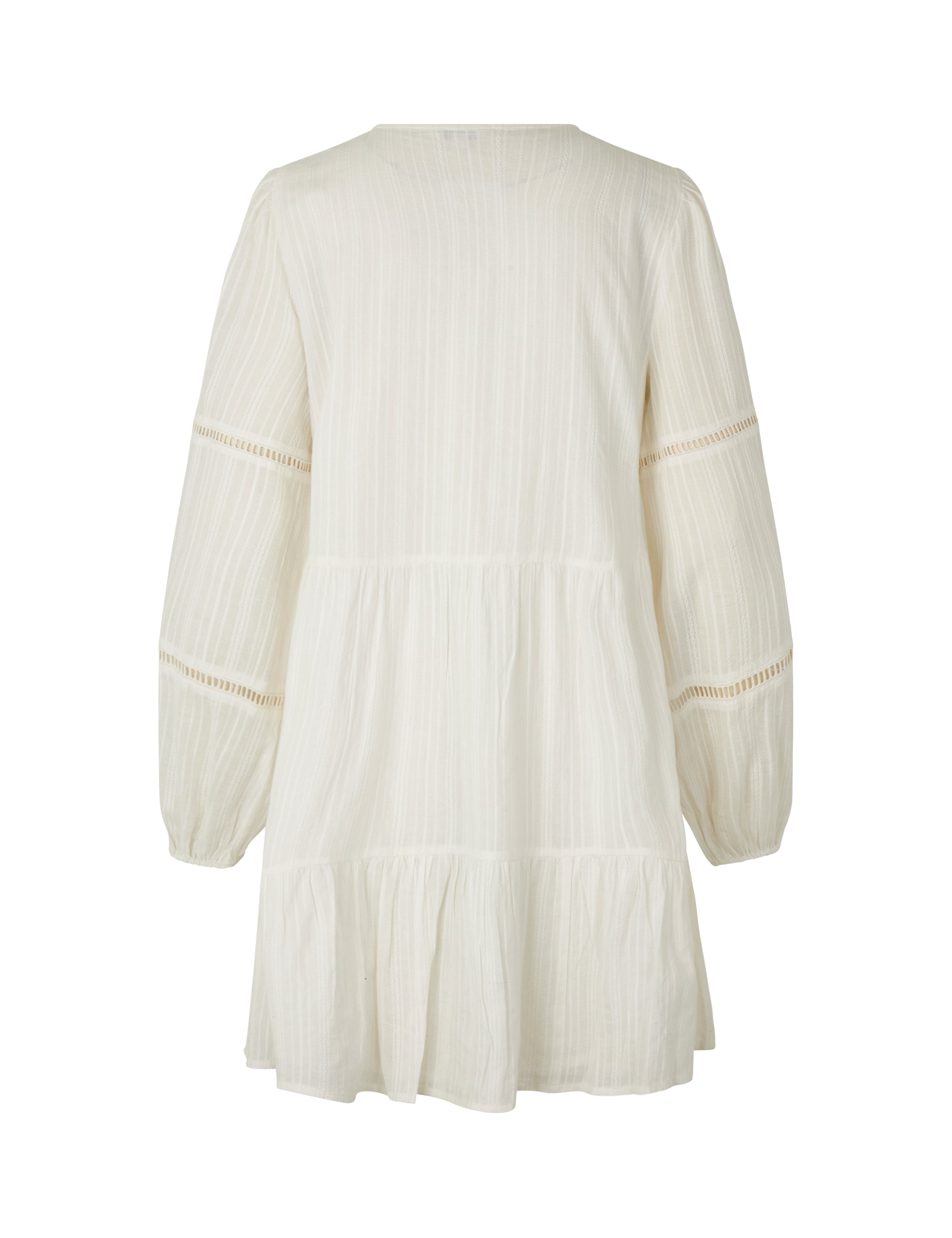 Mbym Inge Marie-M Laya Dress Sugar - hvittrad.no