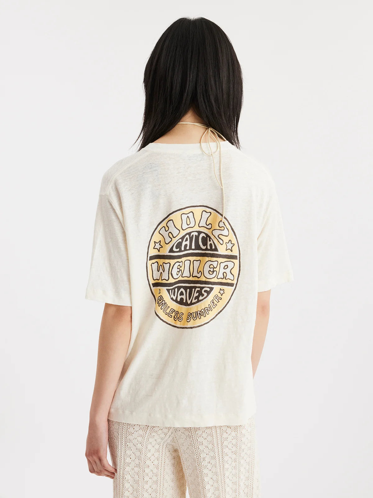 Kjerag Surf Tee Ecru
