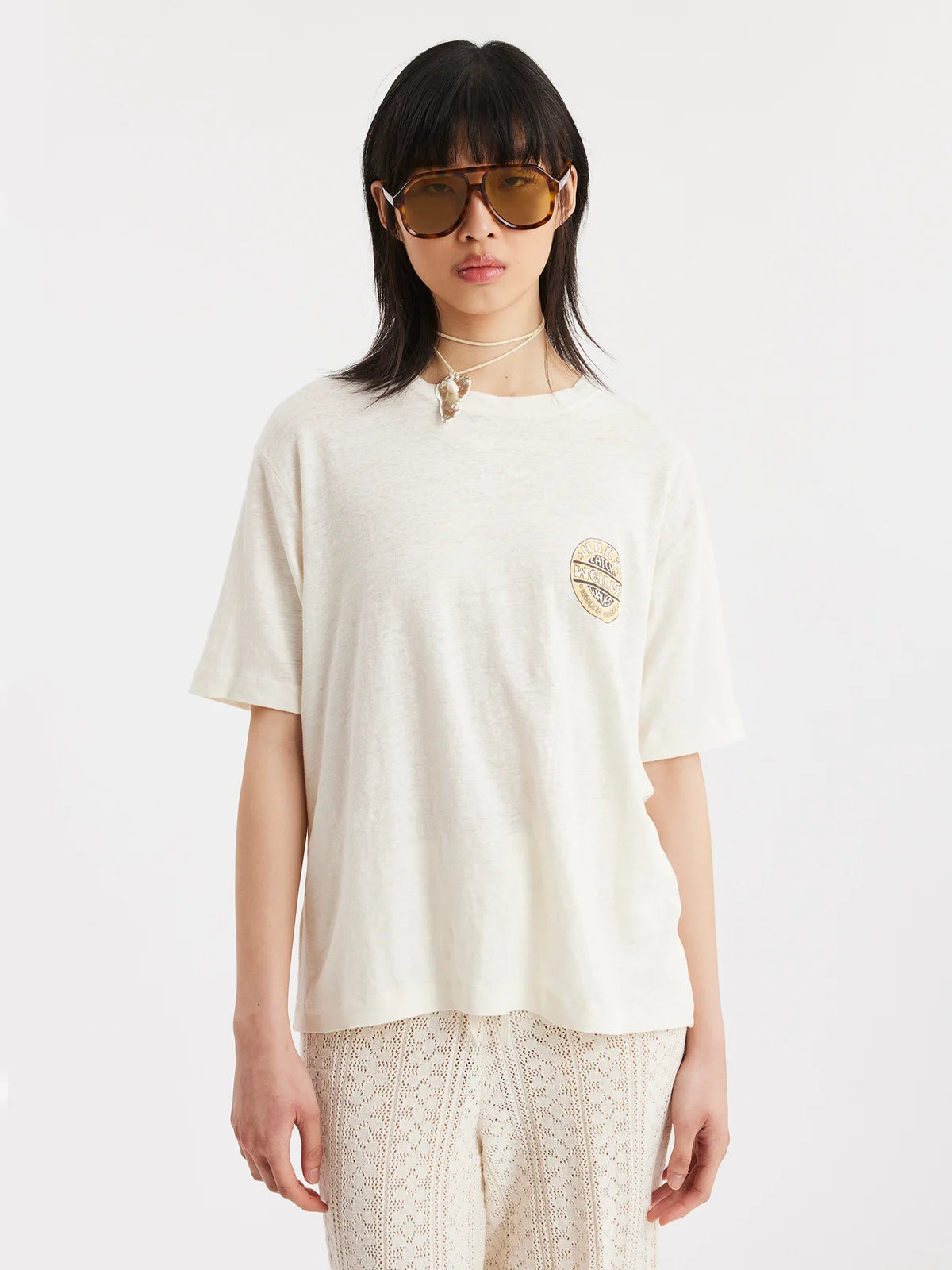 Kjerag Surf Tee Ecru
