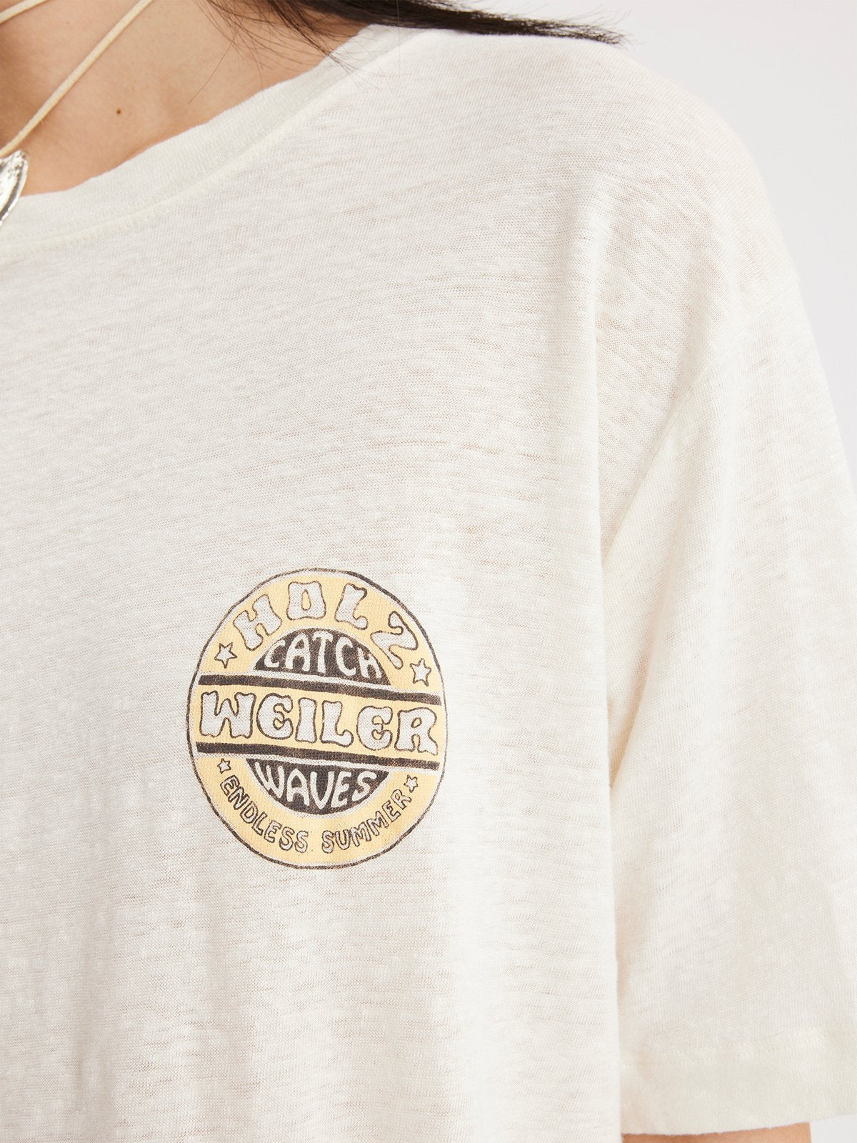 Kjerag Surf Tee Ecru