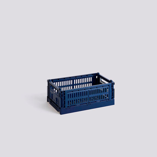 Colour Crate Small Dark Blue