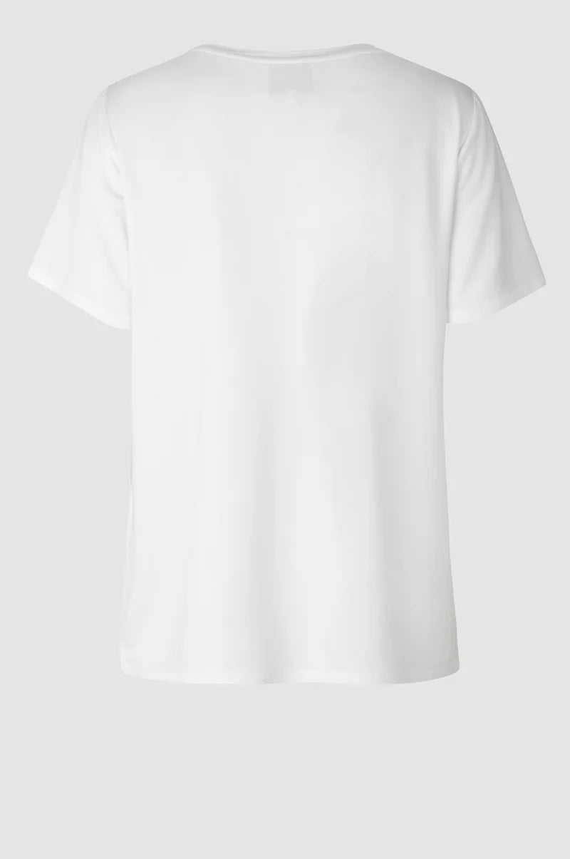 Second Female Ello New SS Tee White - hvittrad.no
