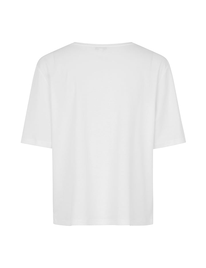 Josephine-M Basic T-Shirt Louise White