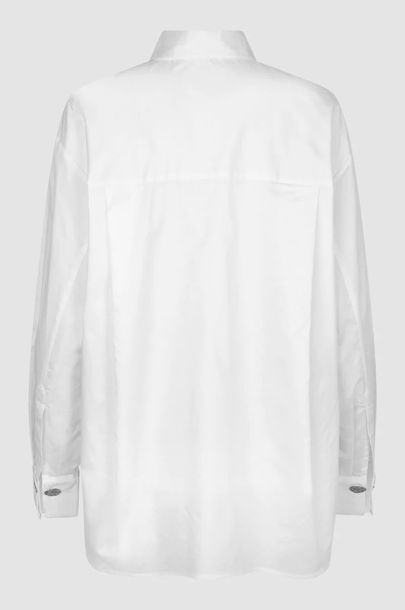 Second Female Occasion New Shirt White - hvittrad.no