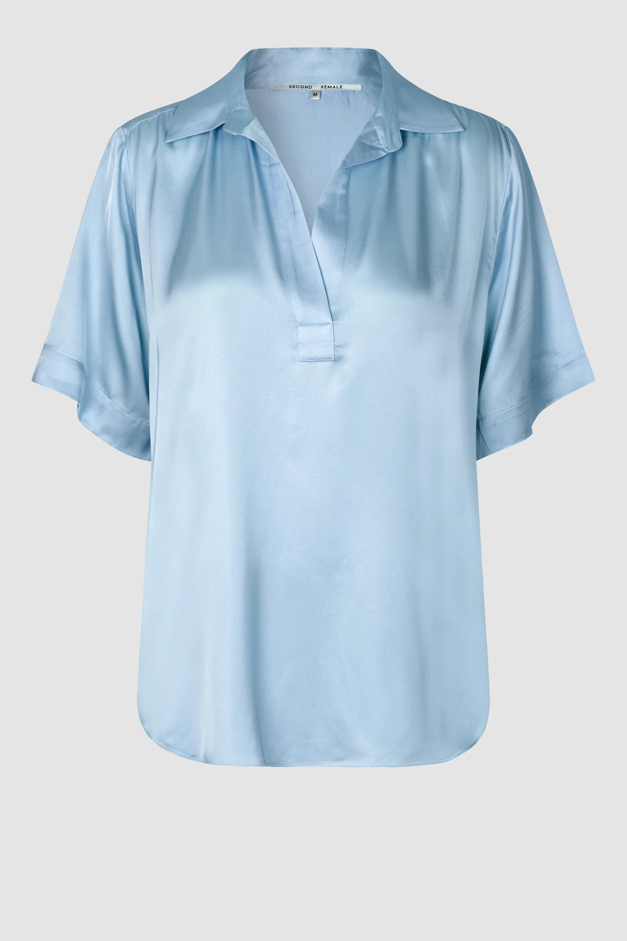 Second Female Bardi Blouse Ice Water - hvittrad.no