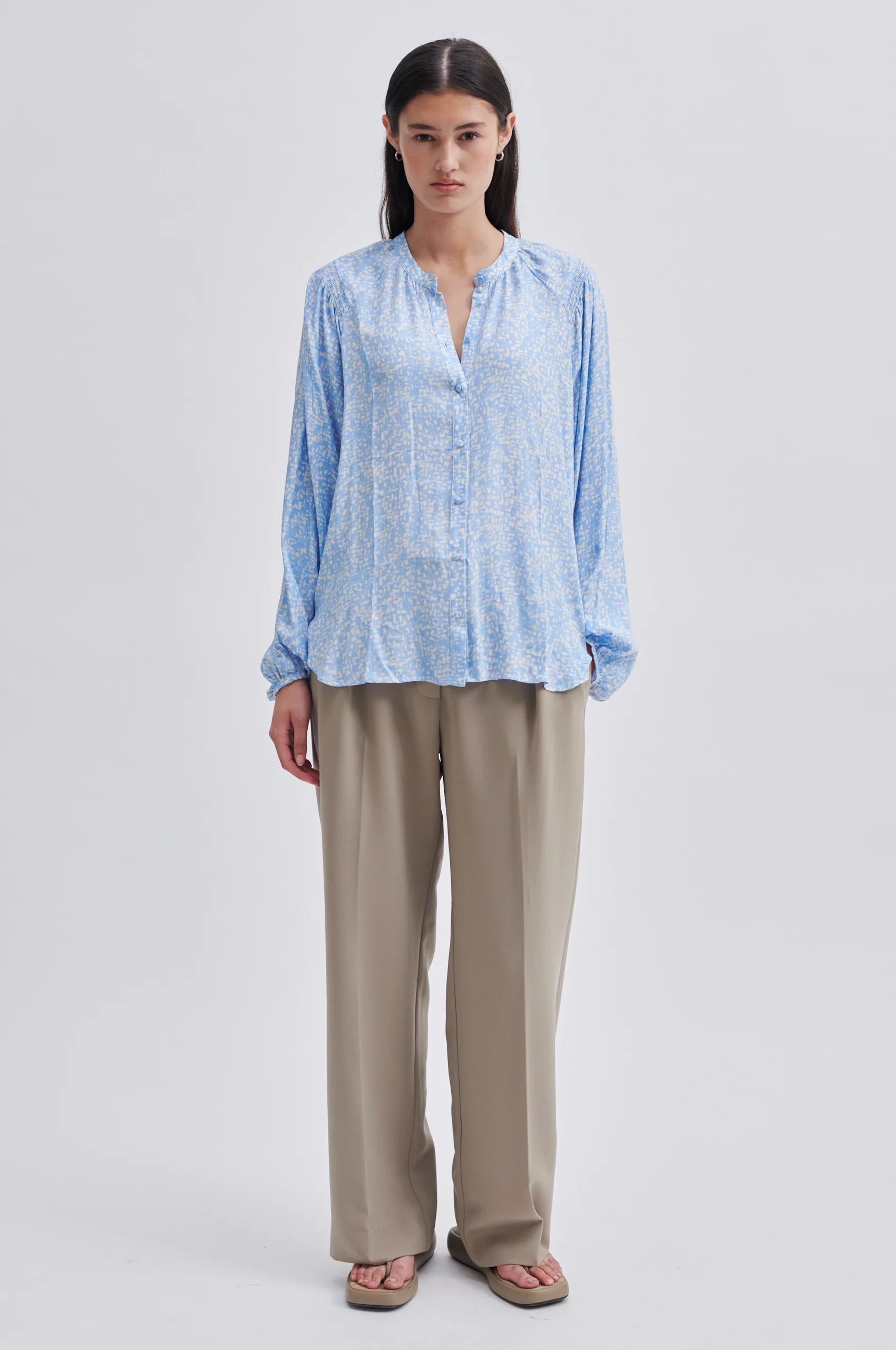 Second Female Kati Shirt Open Air - hvittrad.no