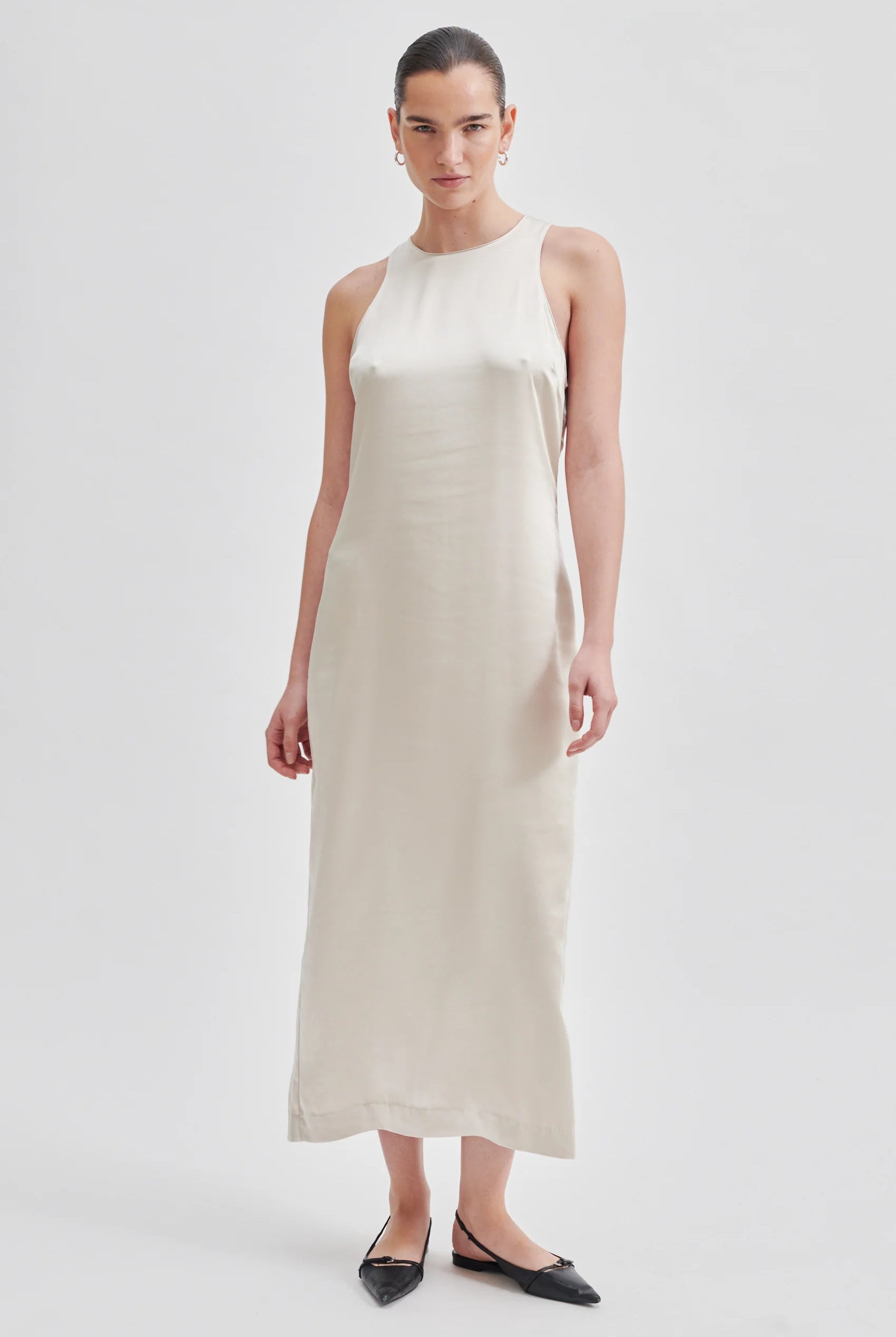 Second Female Odile Dress Pumice Stone - hvittrad.no