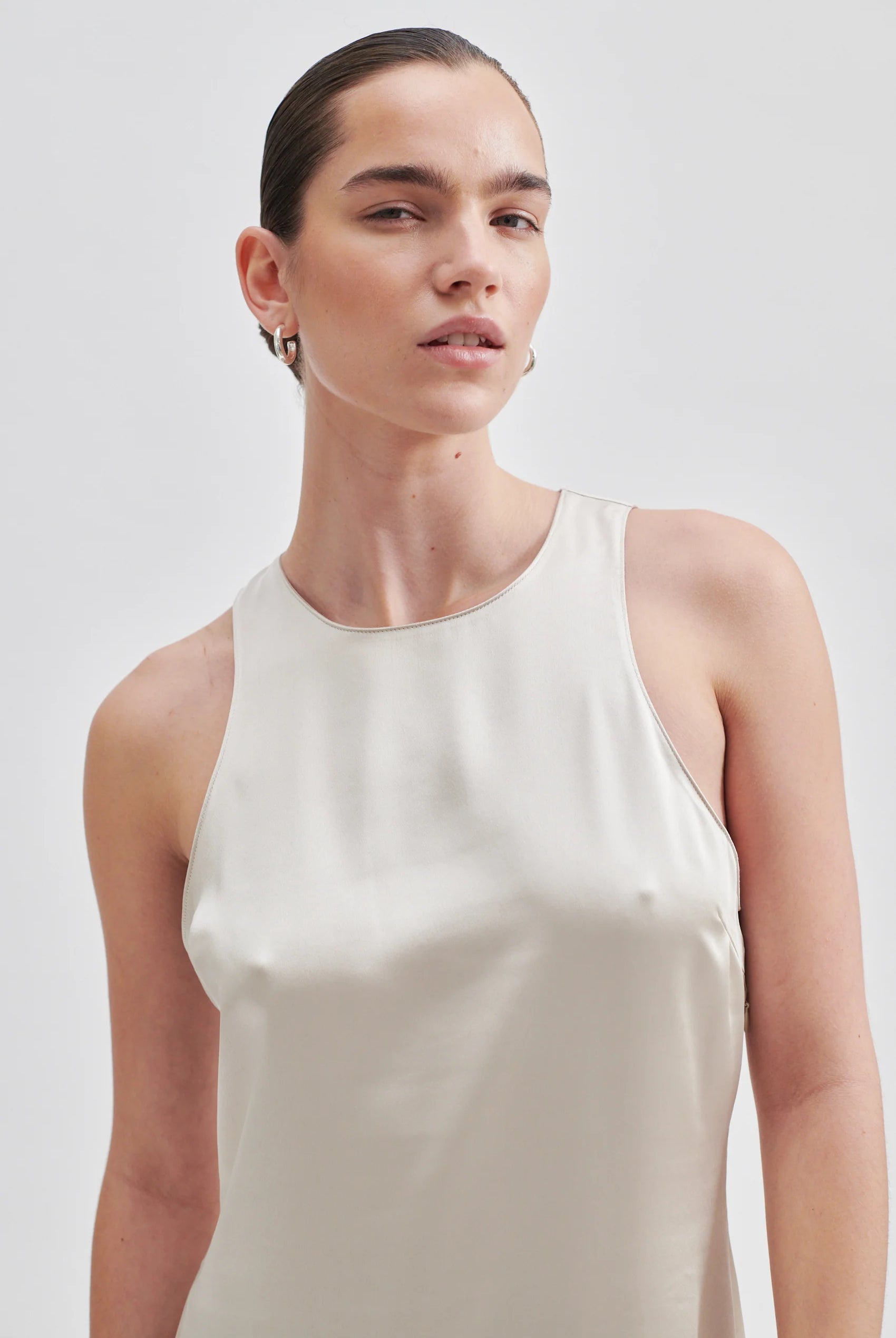 Second Female Odile Dress Pumice Stone - hvittrad.no