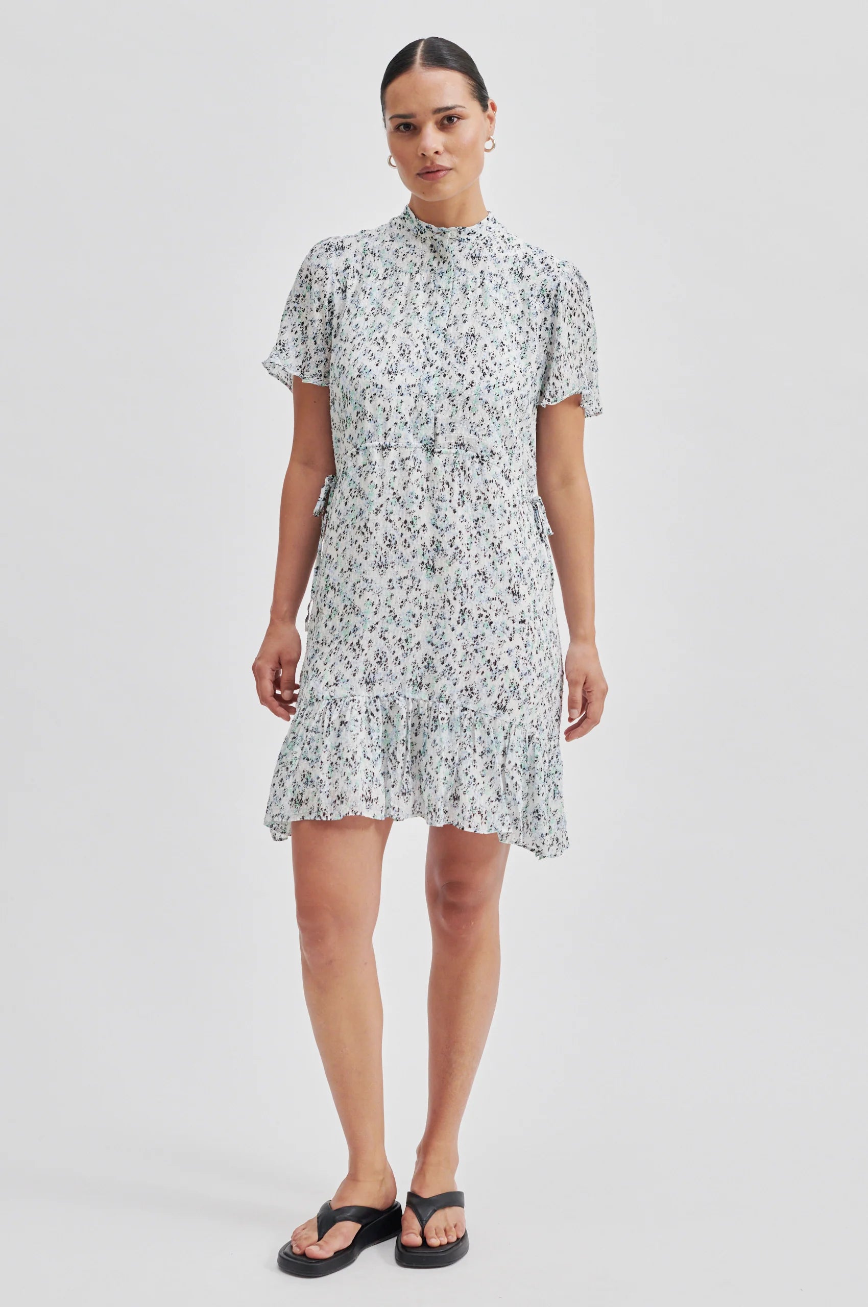 Second Female Elle Dress Alaskan Blue - hvittrad.no