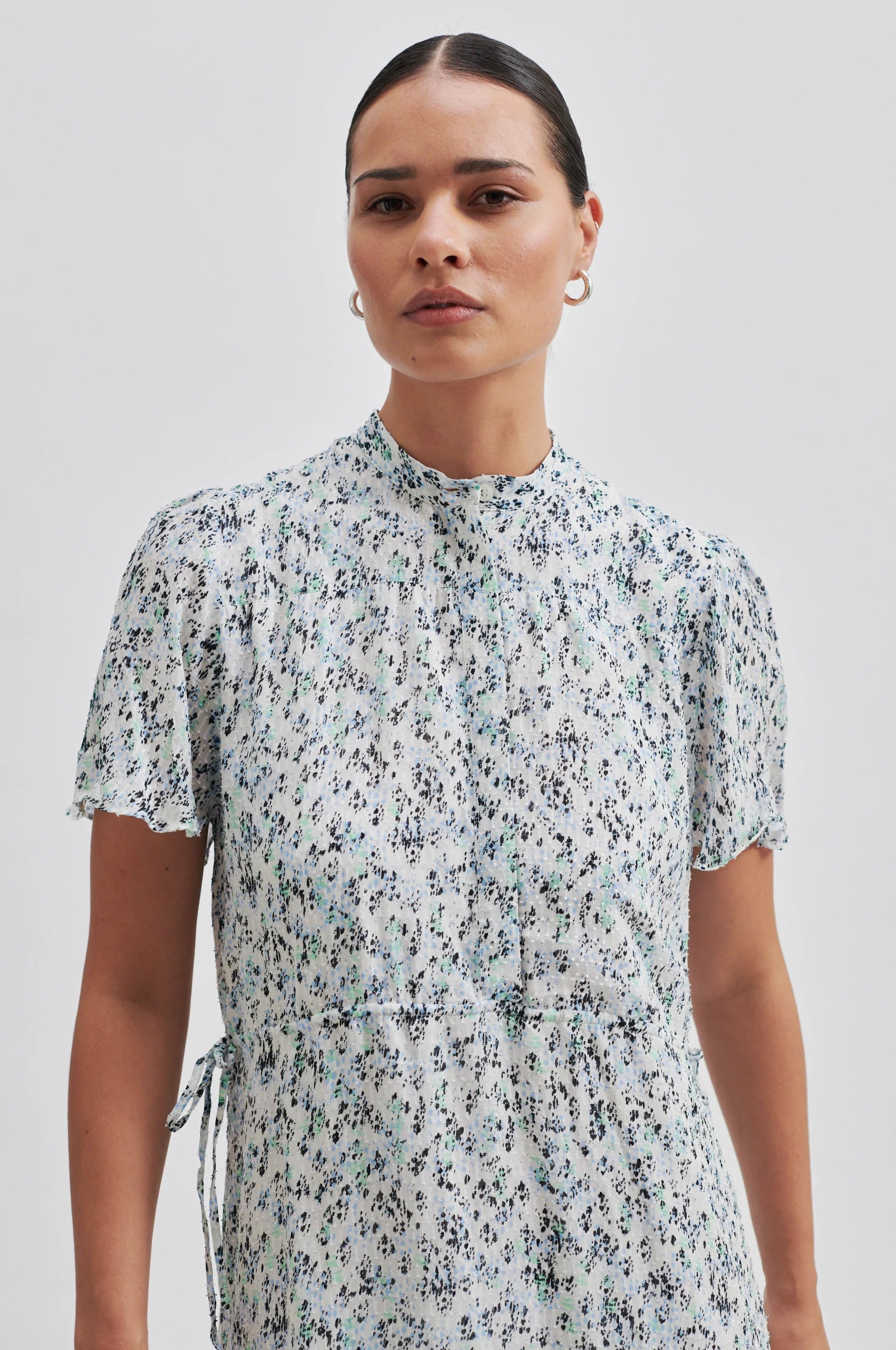 Second Female Elle Dress Alaskan Blue - hvittrad.no