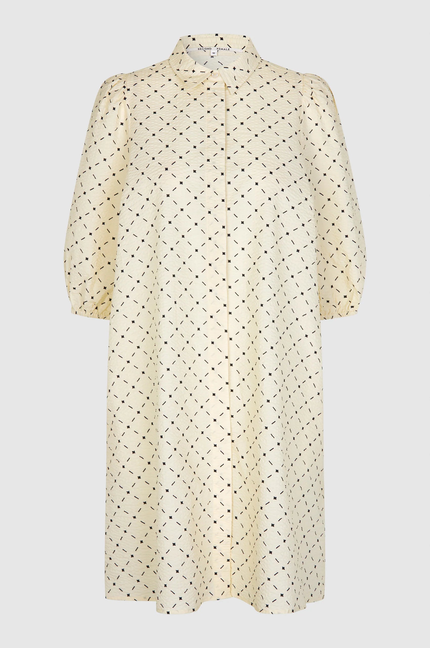 Second Female Esa Dress Pumice Stone - hvittrad.no