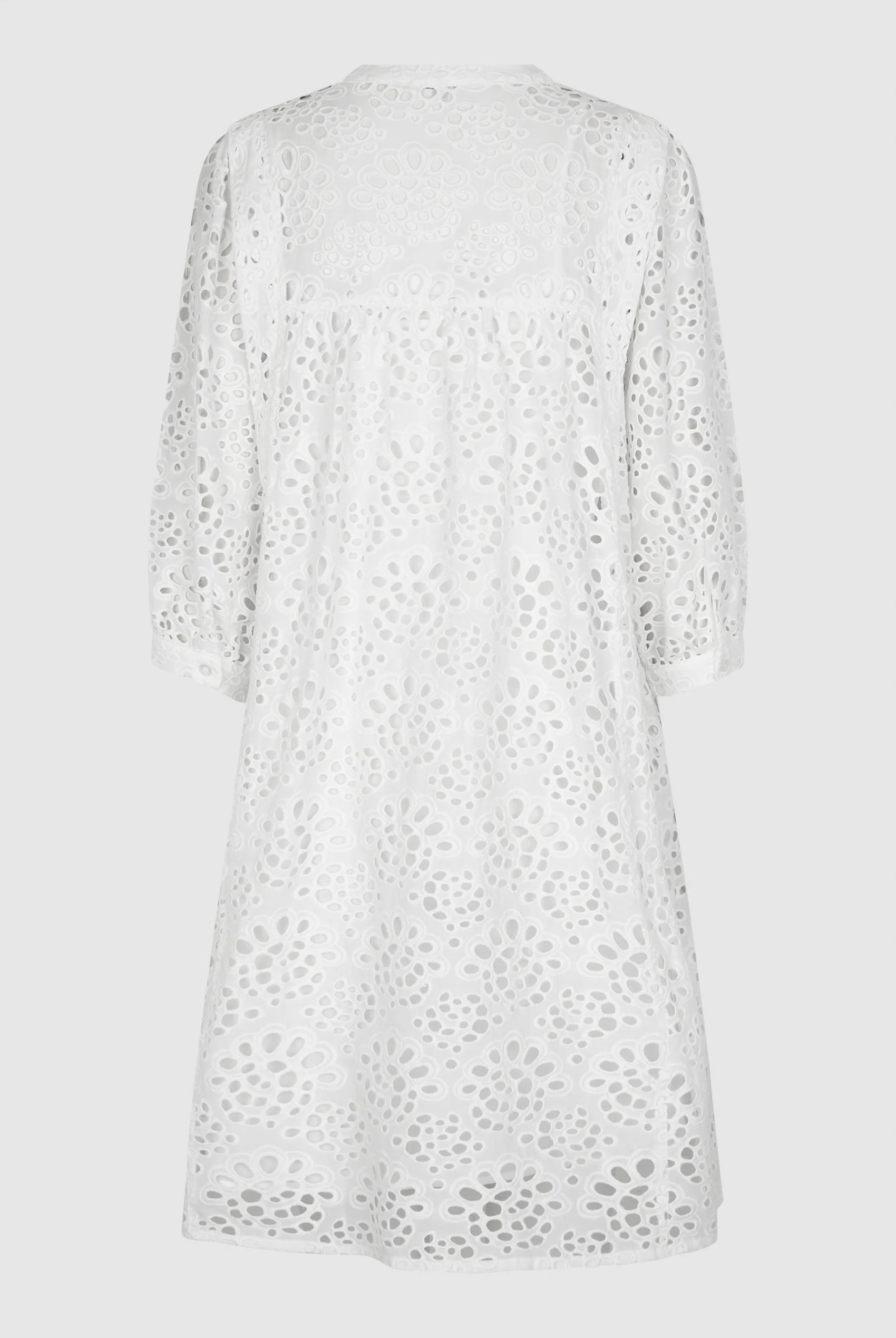 Second Female Stefanie Dress White - hvittrad.no