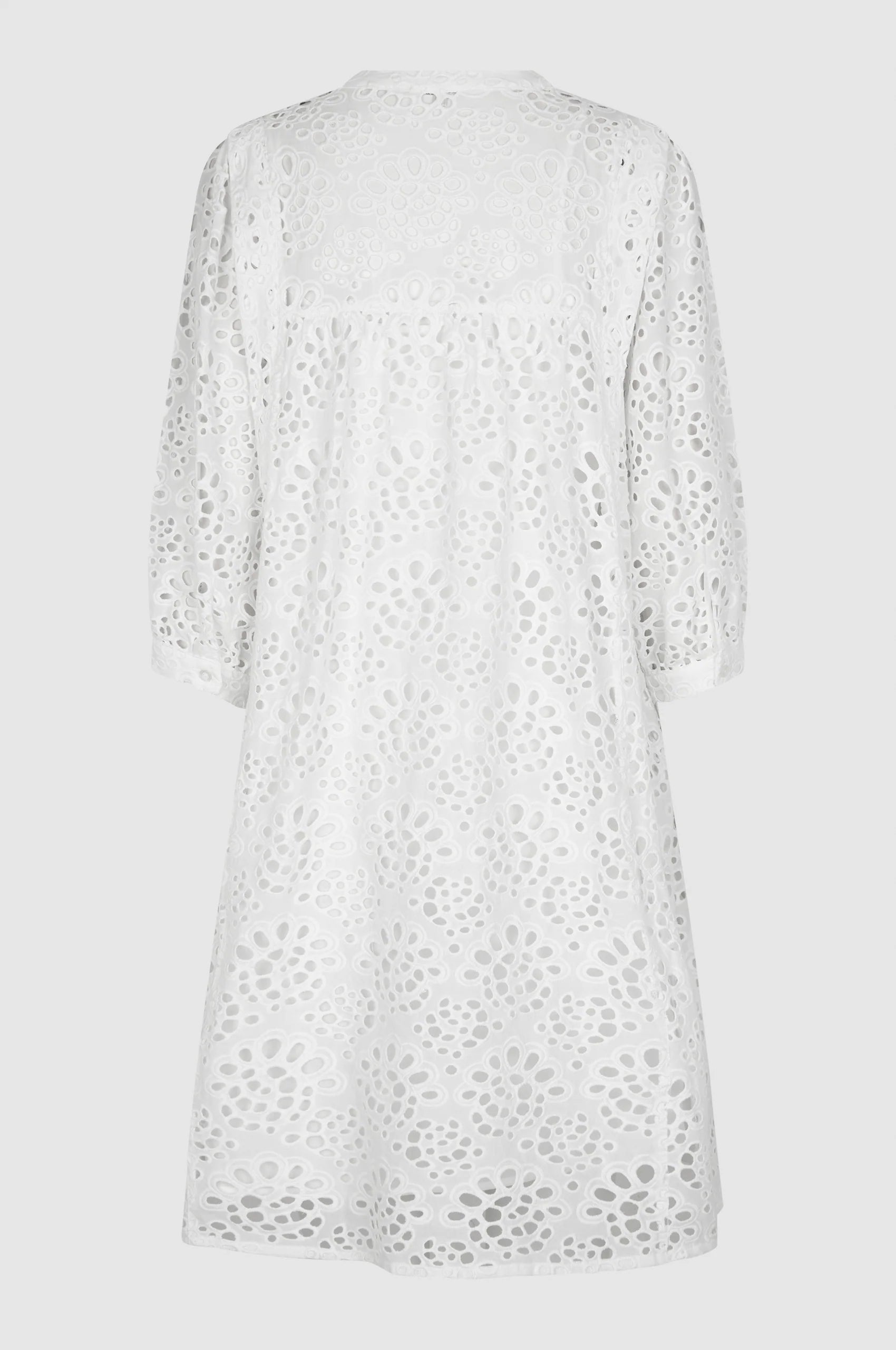 Second Female Stefanie Dress White - hvittrad.no