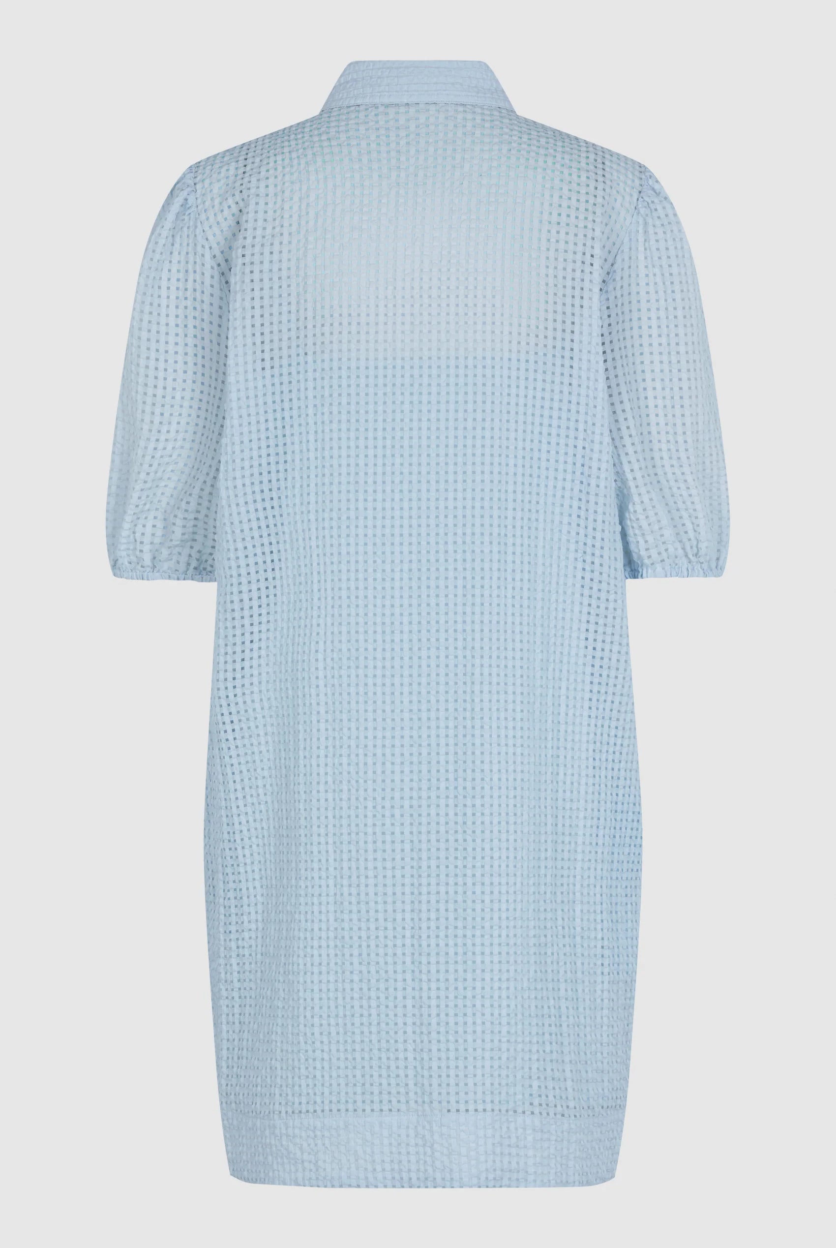 Second Female Tascha Dress Ice Water - hvittrad.no