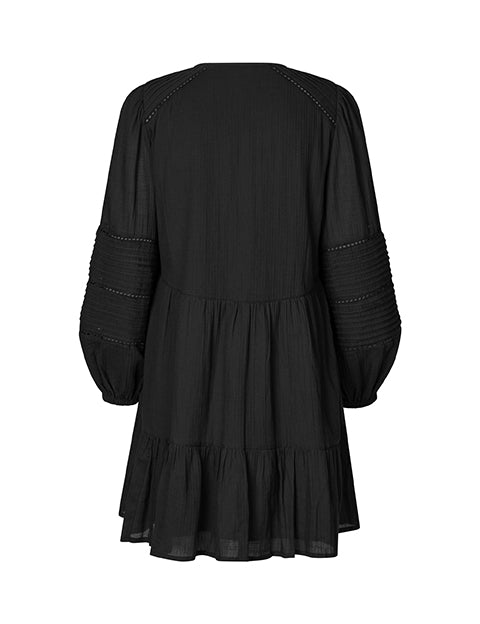 mbym Inge Marie-M Laya Dress Black - hvittrad.no
