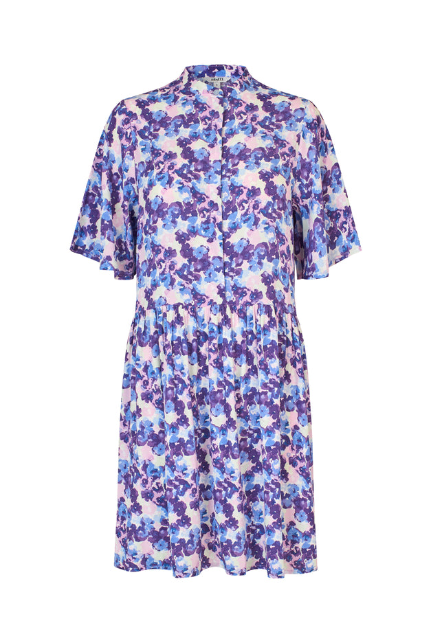 Mbym Declany-M Dress Palinan Print - hvittrad.no