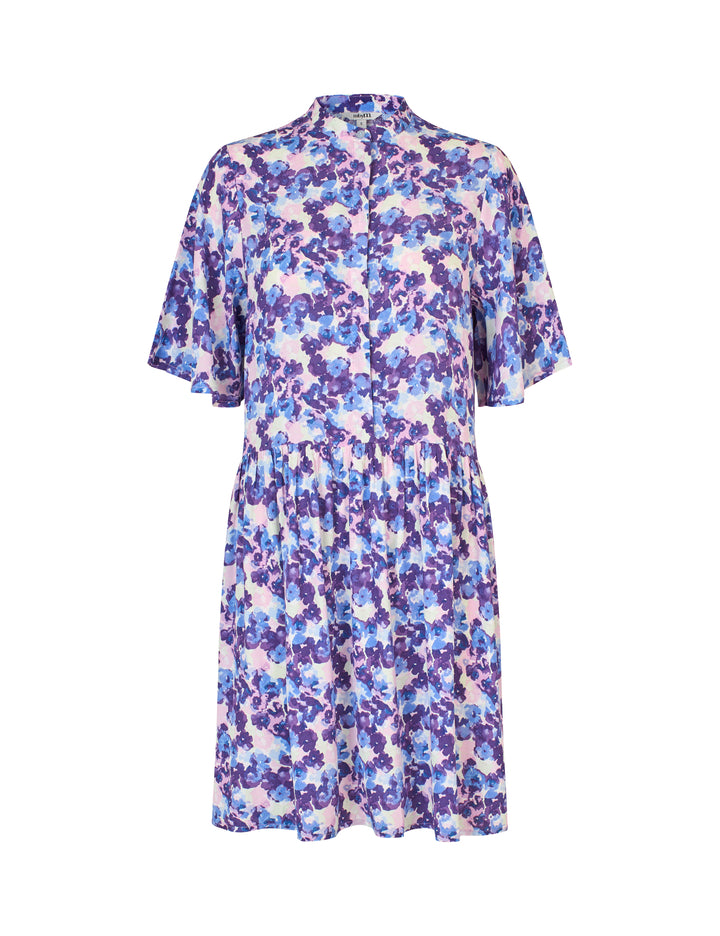 Mbym Declany-M Dress Palinan Print - hvittrad.no