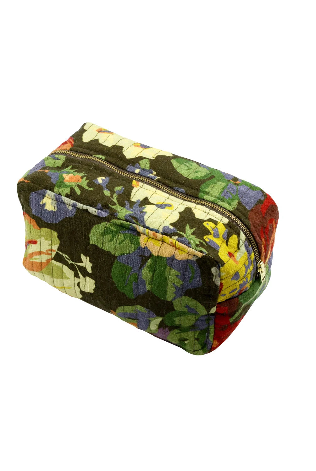 byTiMo Cosmetic Bag Linen Blossoms - hvittrad.no