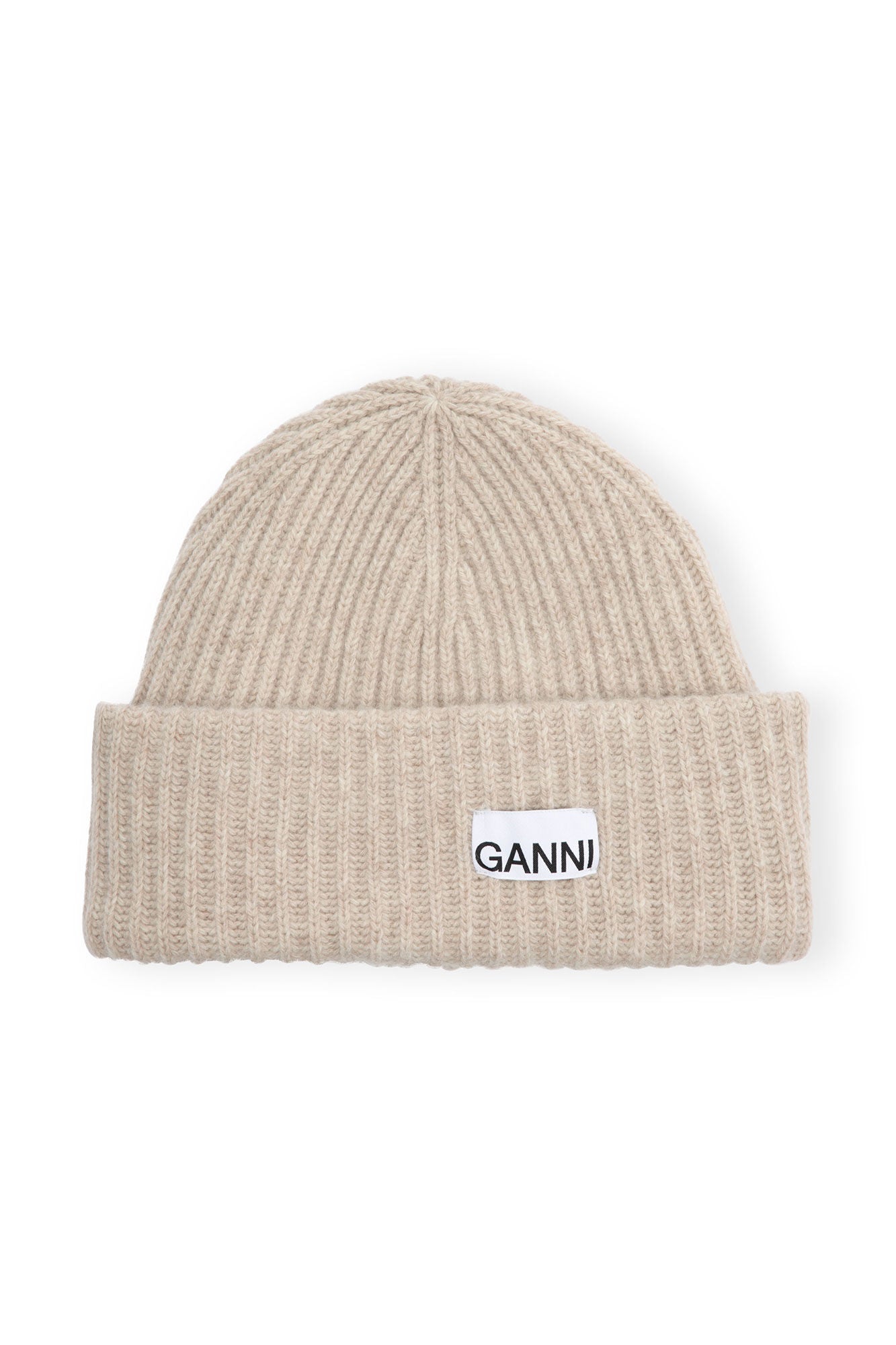 Structured Rib Beanie Brazilian Sand