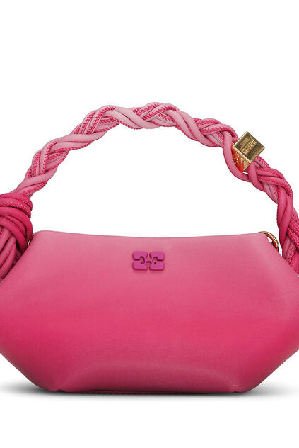 Ganni Bou Bag Small Gradient Hot Pink - hvittrad.no