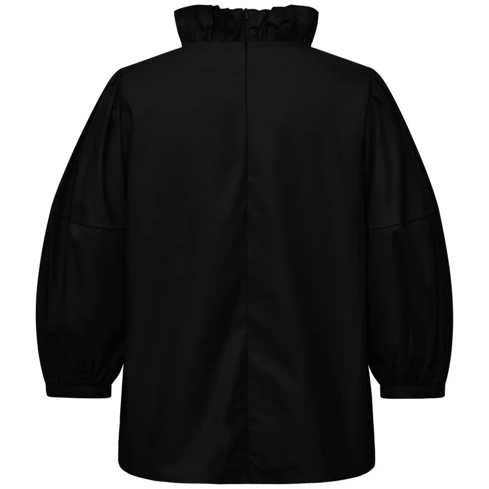 Gossia AngeliaGO Blouse Black - hvittrad.no