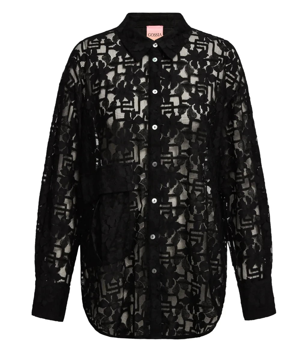 Gossia AugustinaGO Shirt Black - hvittrad.no