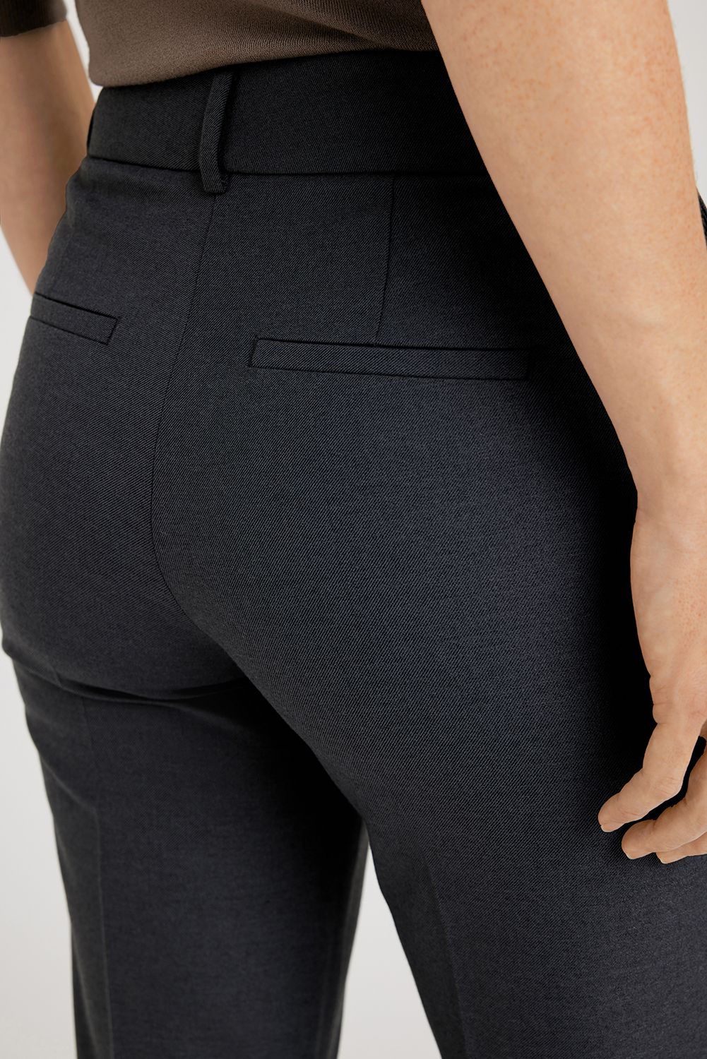 Five Units Clara Ankle 555 Grey Blue Melange - hvittrad.no