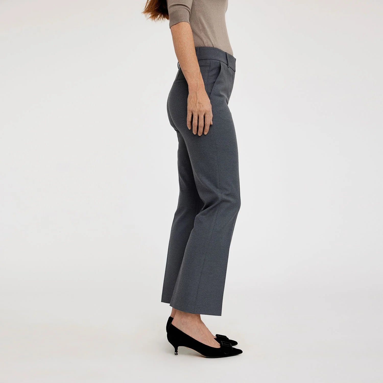 Five Units Clara Ankle 555 Grey Blue Melange - hvittrad.no