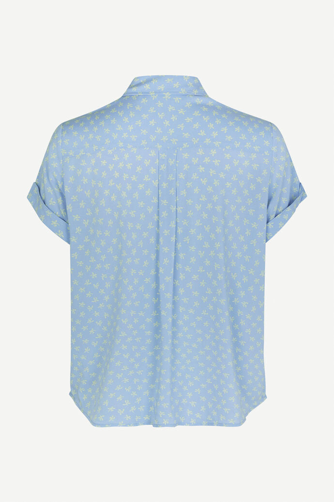 Samsøe Samsøe Majan SS Shirt 9942 Orchid Sorbet - hvittrad.no