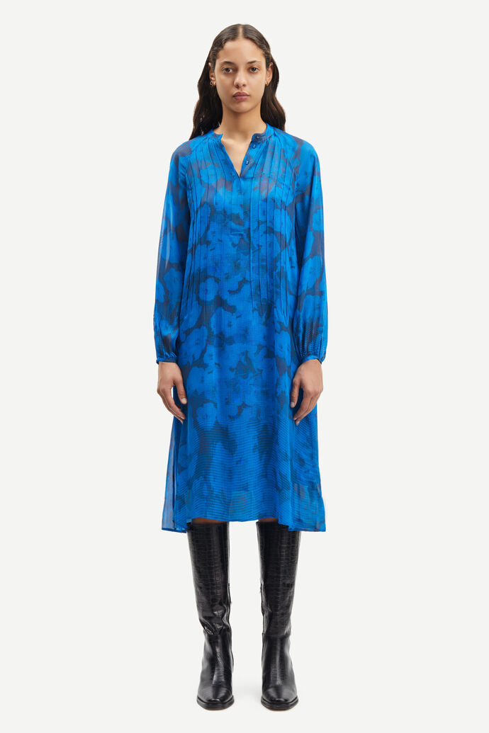 Samsøe Samsøe Elmy Dress 9695 Freesia Skydiver - hvittrad.no