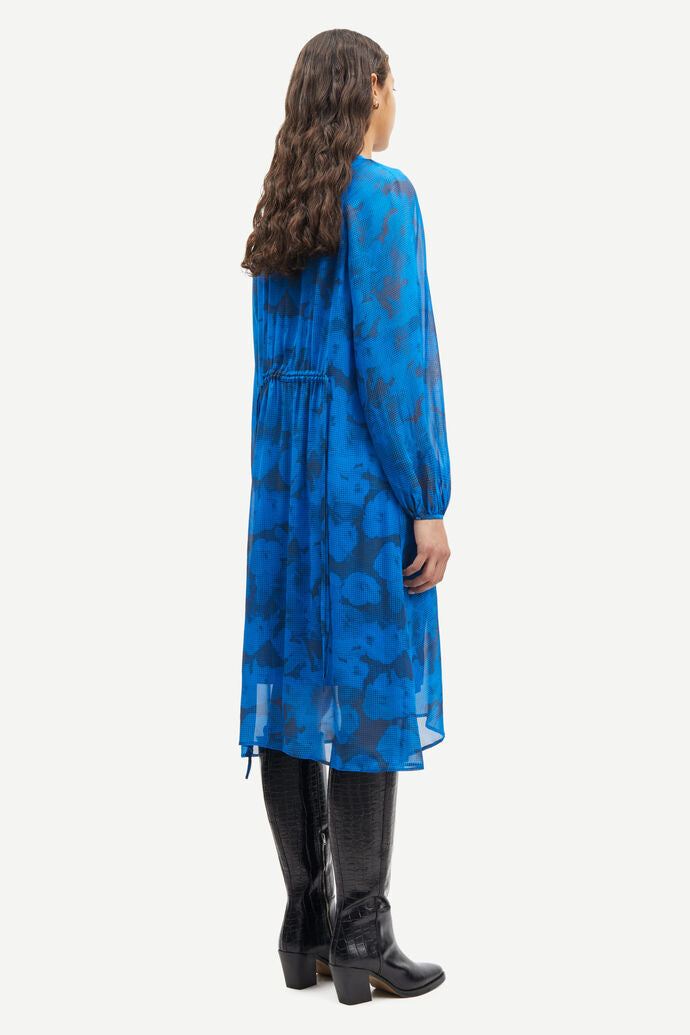 Samsøe Samsøe Elmy Dress 9695 Freesia Skydiver - hvittrad.no