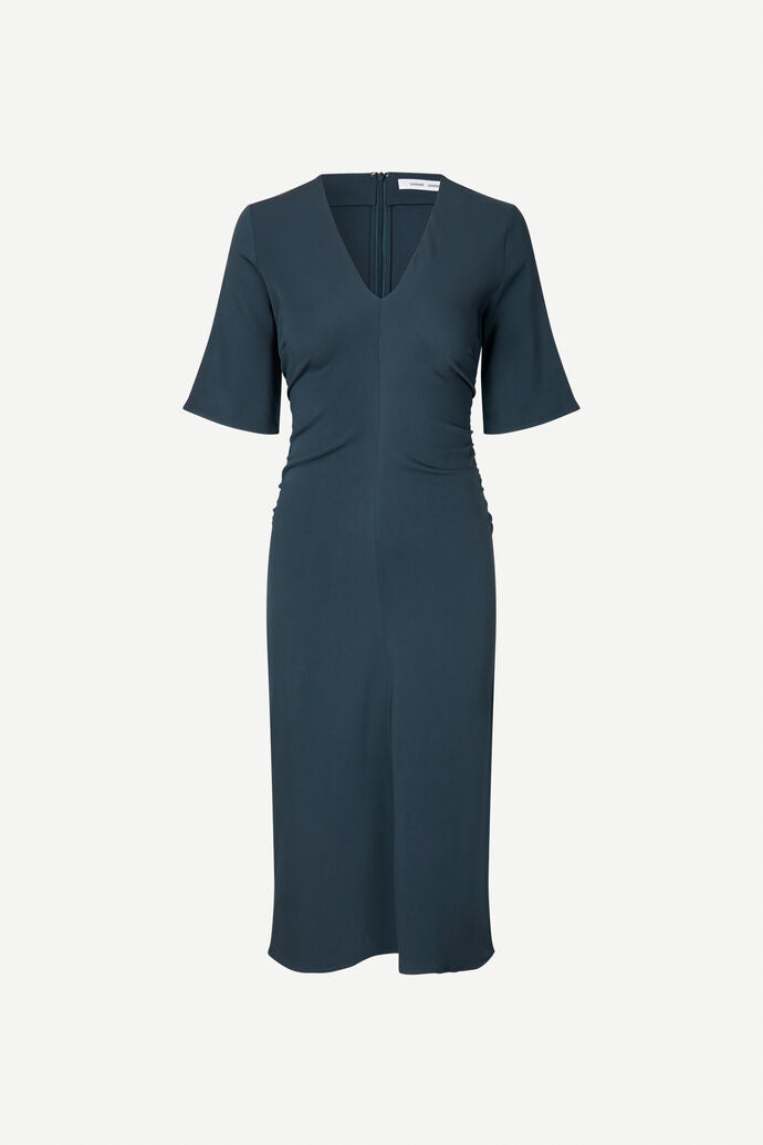 Samsøe Samsøe Samiley Dress 15038 Inkwell - hvittrad.no