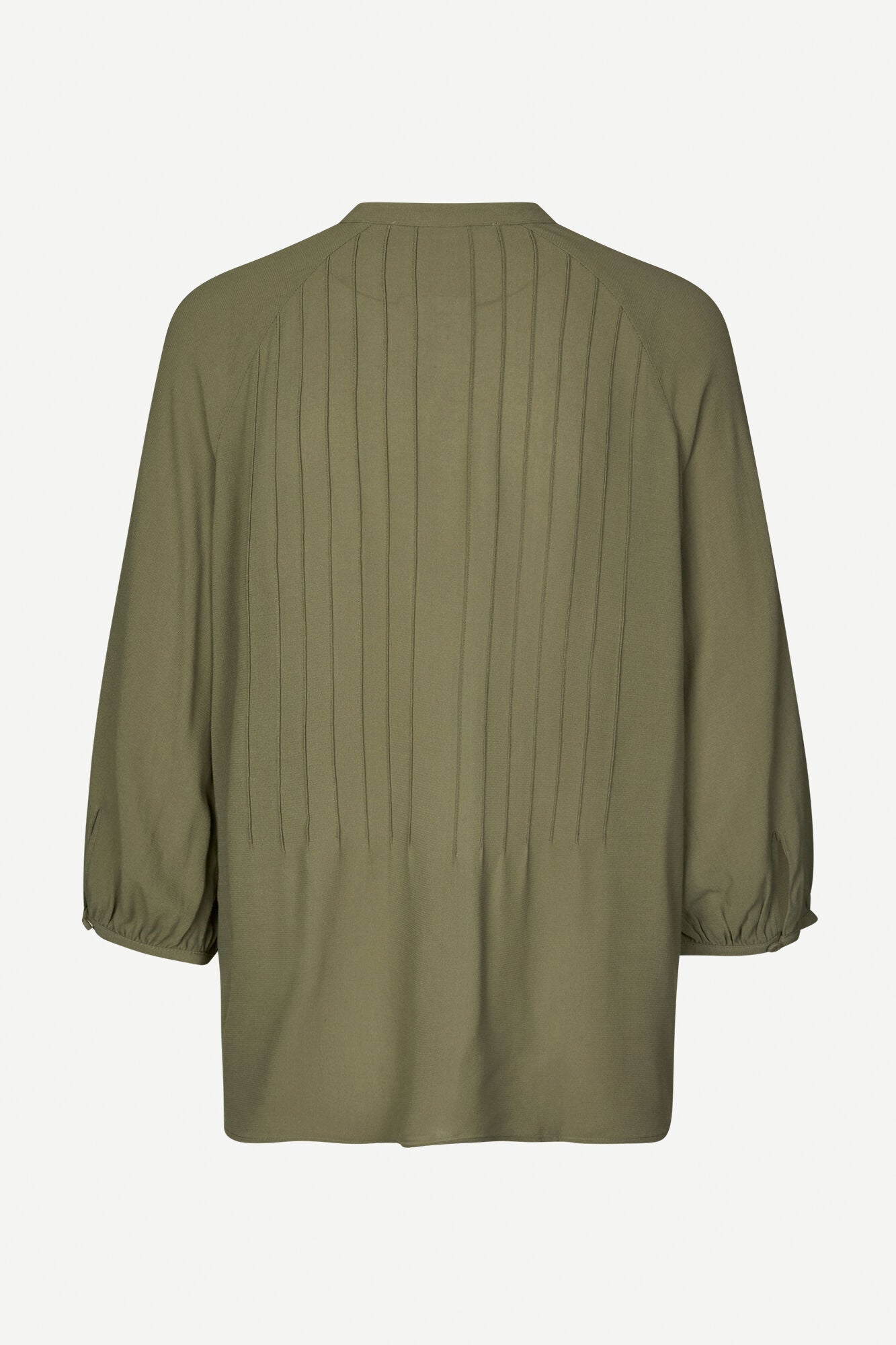 Samsøe Samsøe Saselma Blouse 15154 Dusty Olive - hvittrad.no