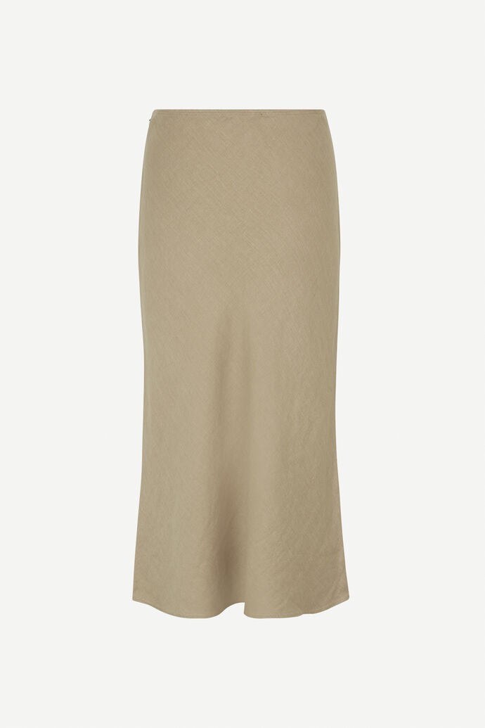 Samsøe Samsøe Saagneta Skirt 14329 Chinchilla - hvittrad.no