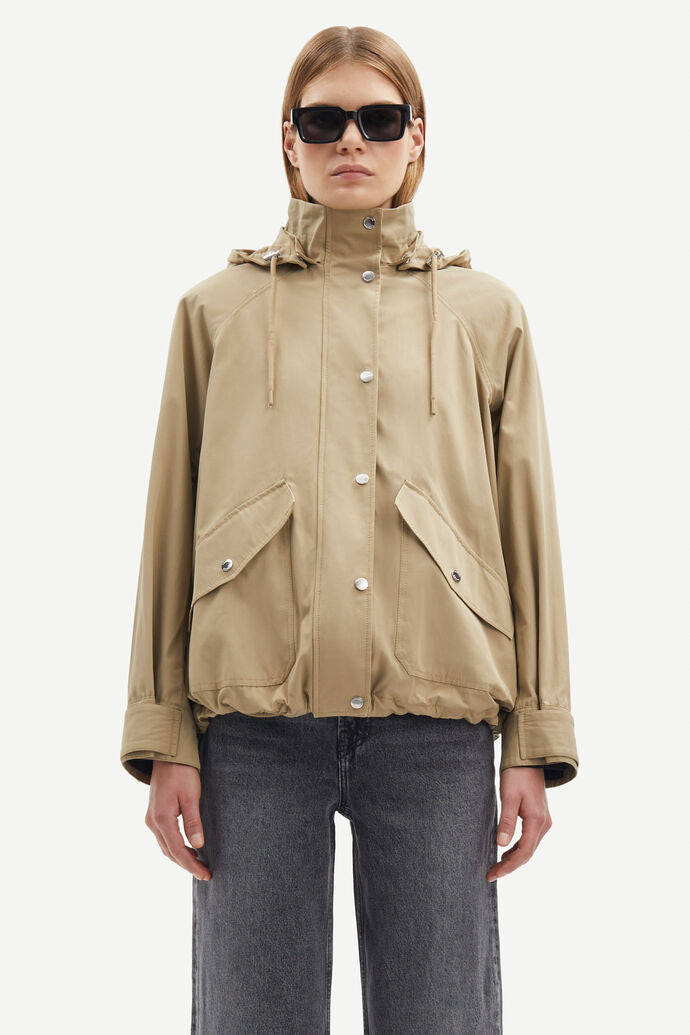 Samsøe Samsøe Sajada Jacket 15124 Chinchilla - hvittrad.no