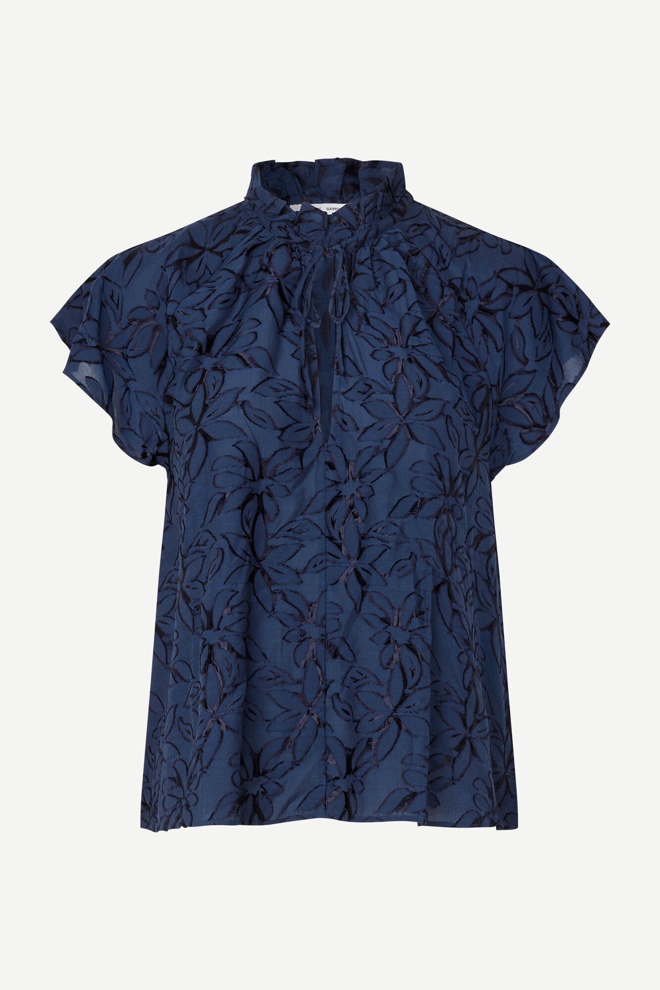 Samsøe Samsøe Sakarookh Blouse 15042 Pageant Blue - hvittrad.no