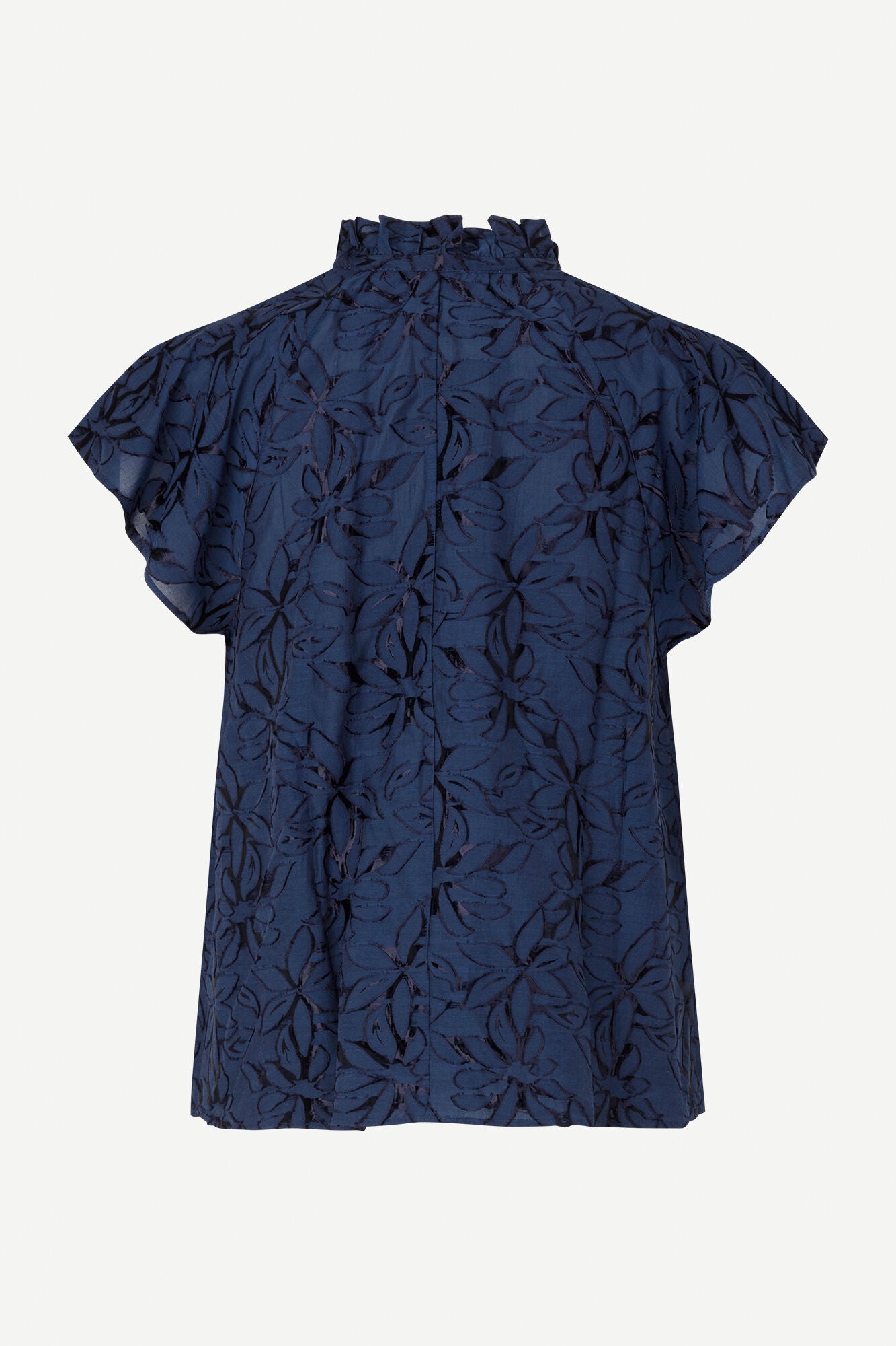 Samsøe Samsøe Sakarookh Blouse 15042 Pageant Blue - hvittrad.no