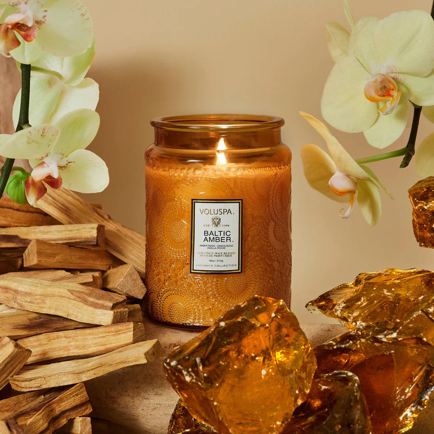 Large Jar Candle - Baltic Amber 510g