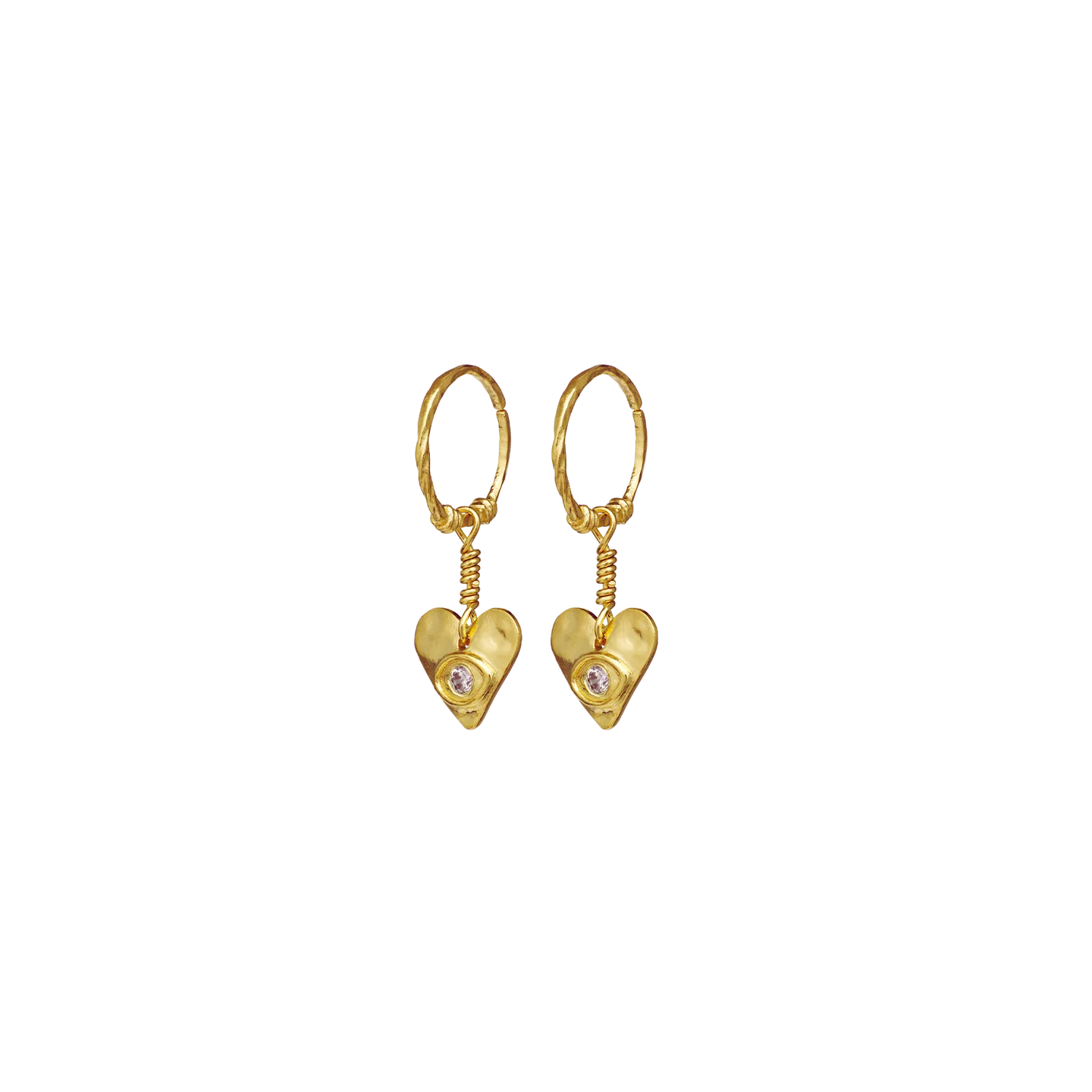 Maanesten Hestia Earrings - hvittrad.no