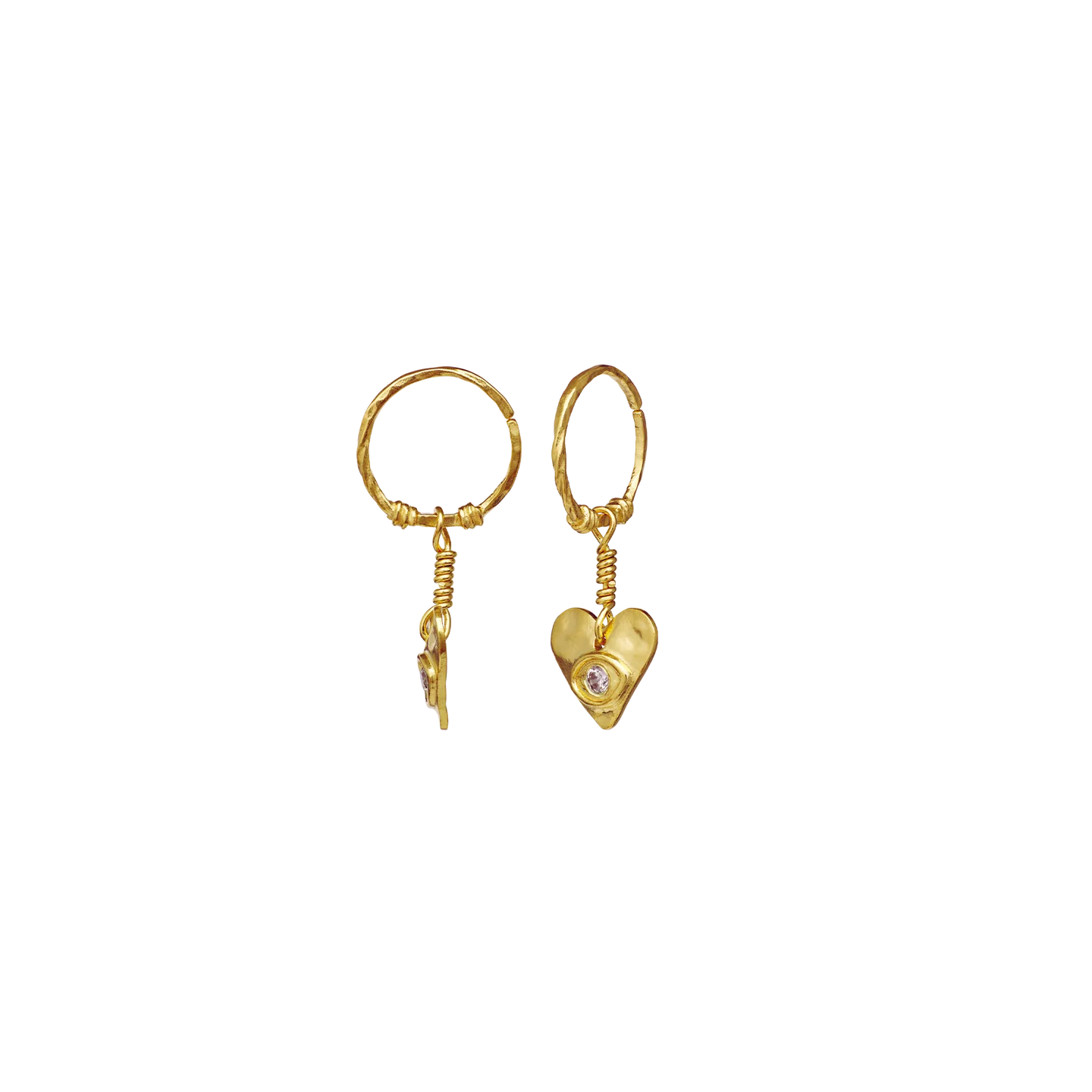 Maanesten Hestia Earrings - hvittrad.no