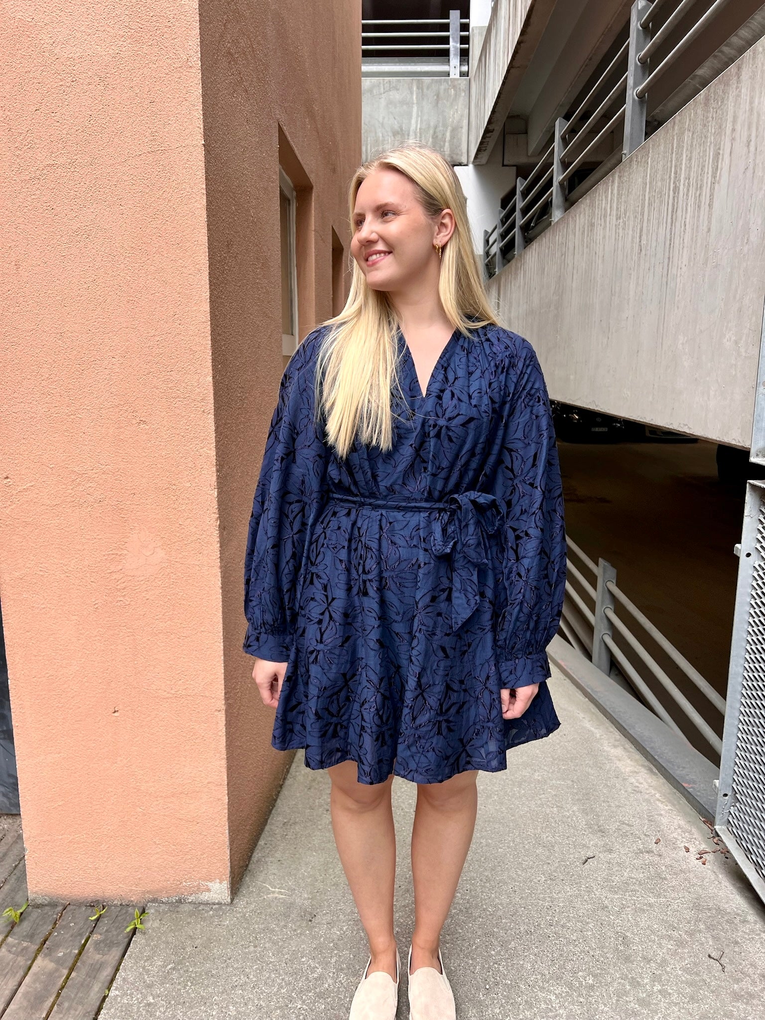 Samsøe Samsøe Savera Dress 15042 Pageant Blue - hvittrad.no