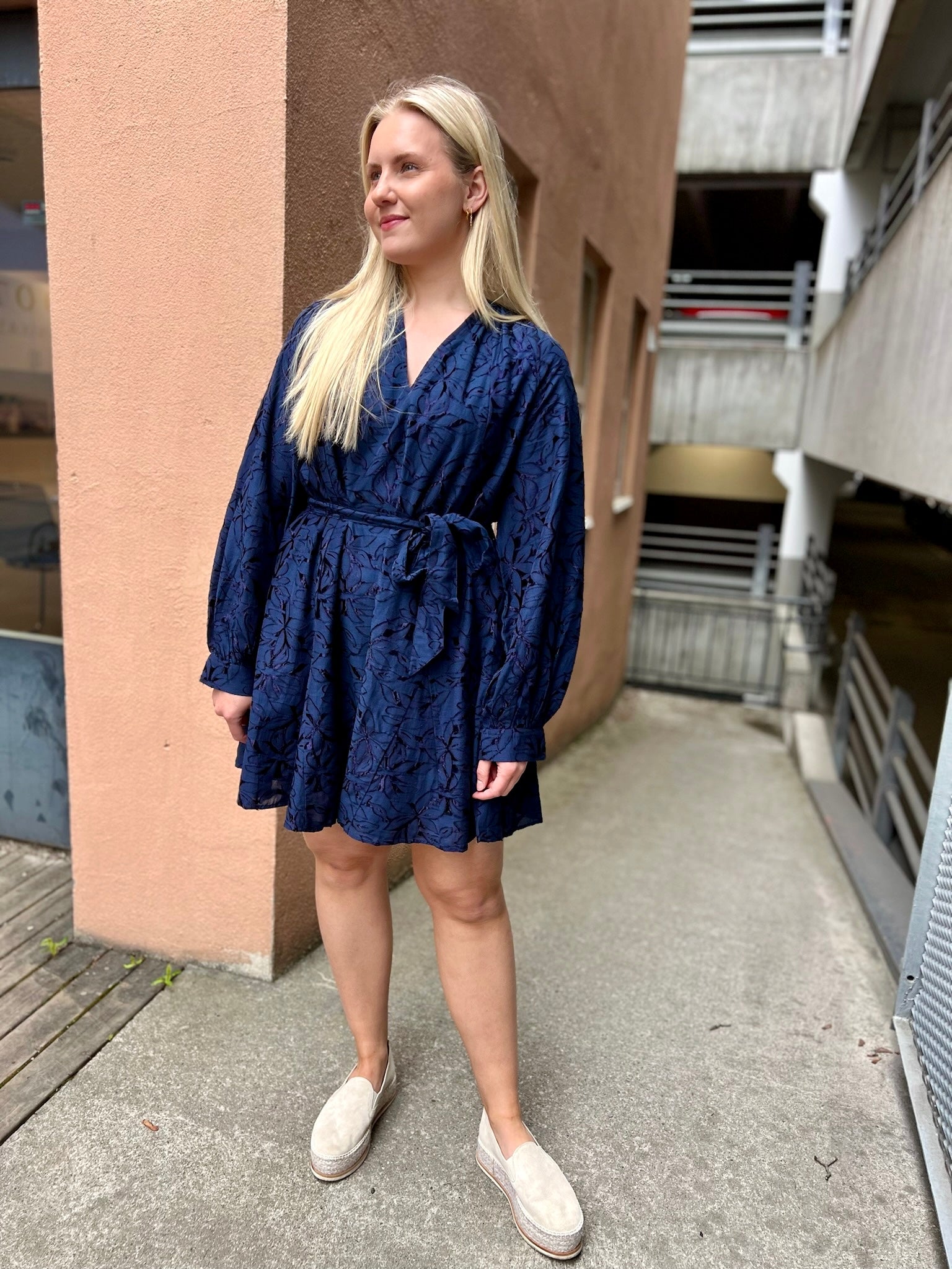 Samsøe Samsøe Savera Dress 15042 Pageant Blue - hvittrad.no