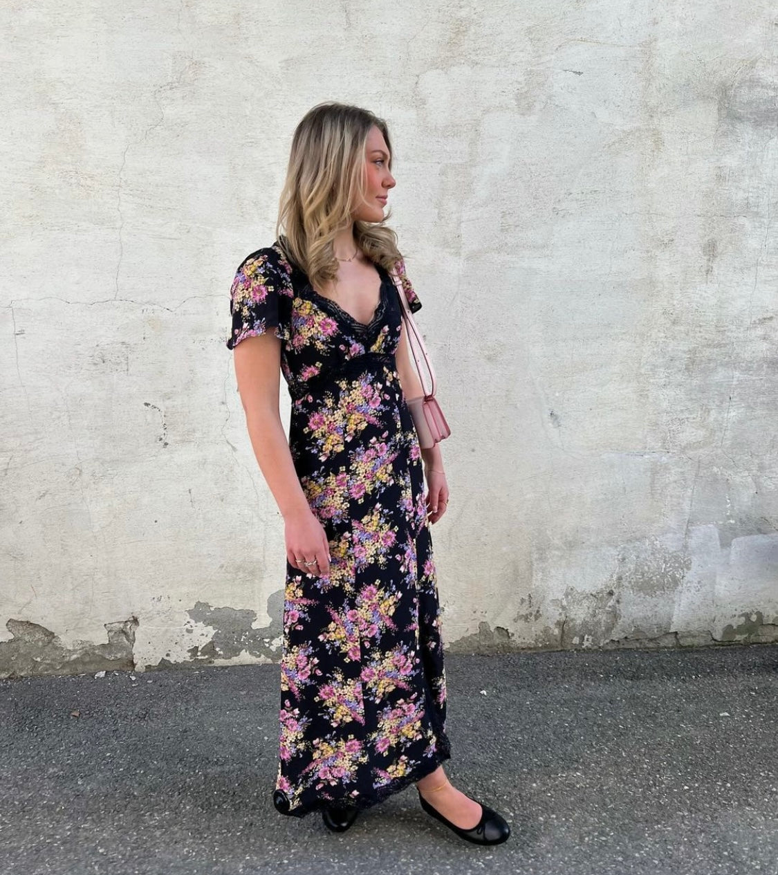 ByTiMo Summer Lace Midi Dress Daydream - hvittrad.no